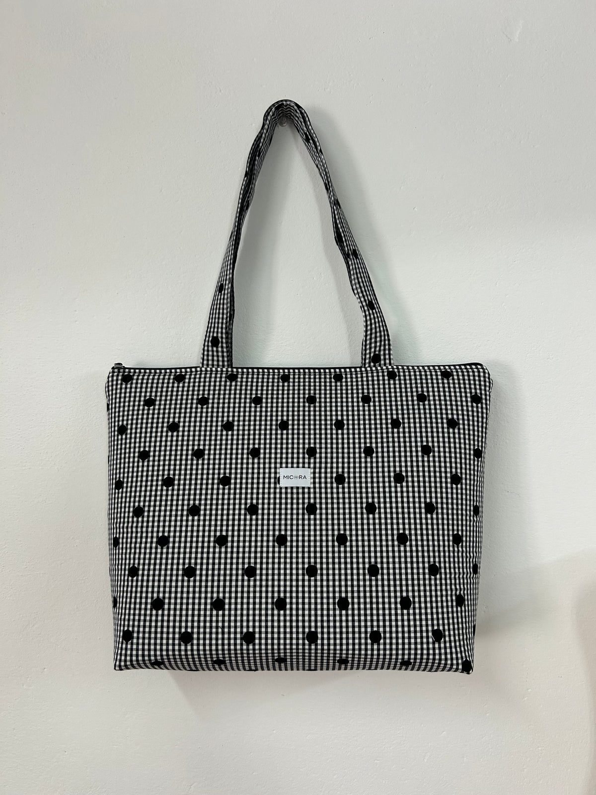Bolso Mar Vichy-Lunares Negro