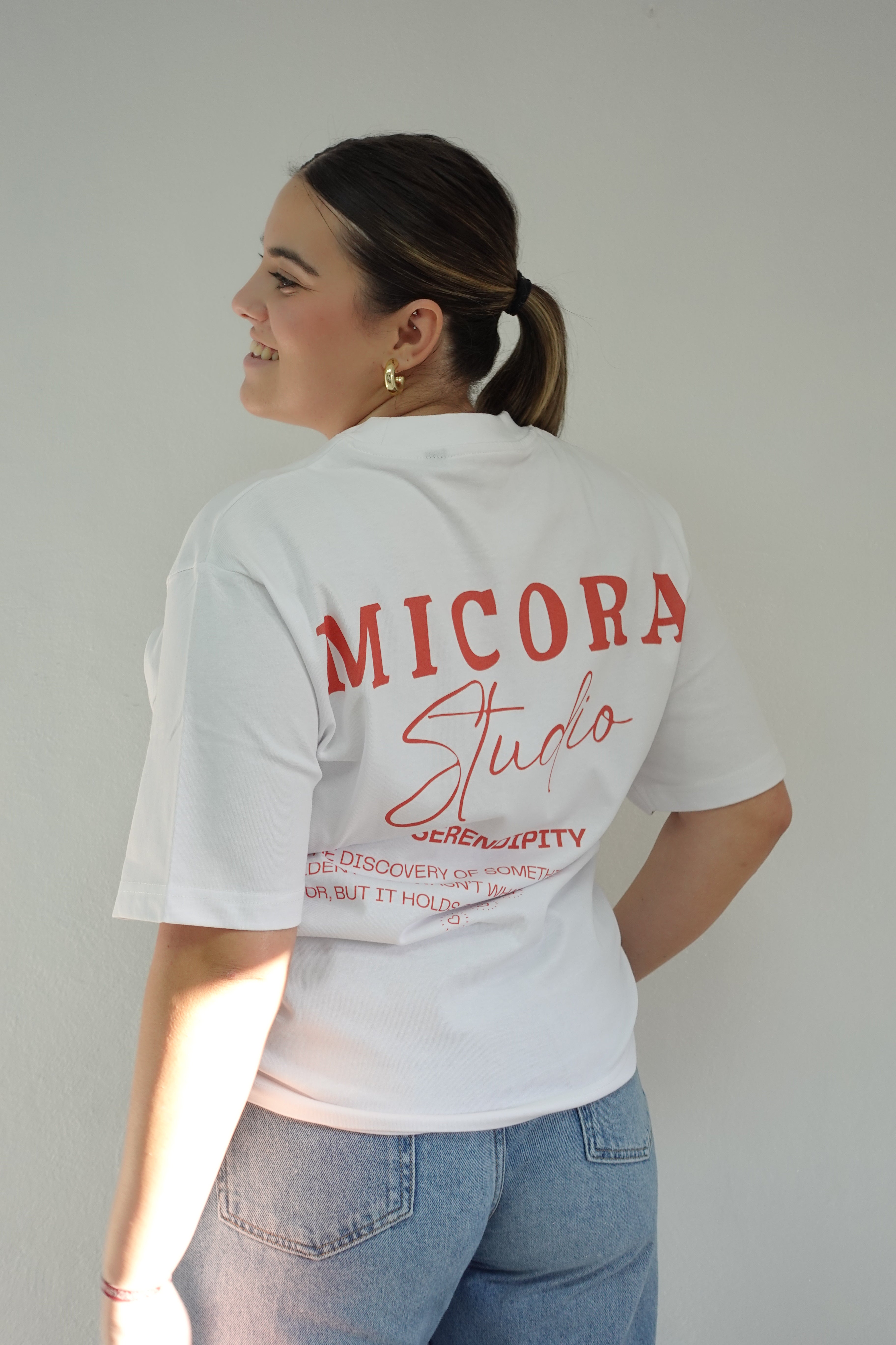 Camiseta Blanca Oversize