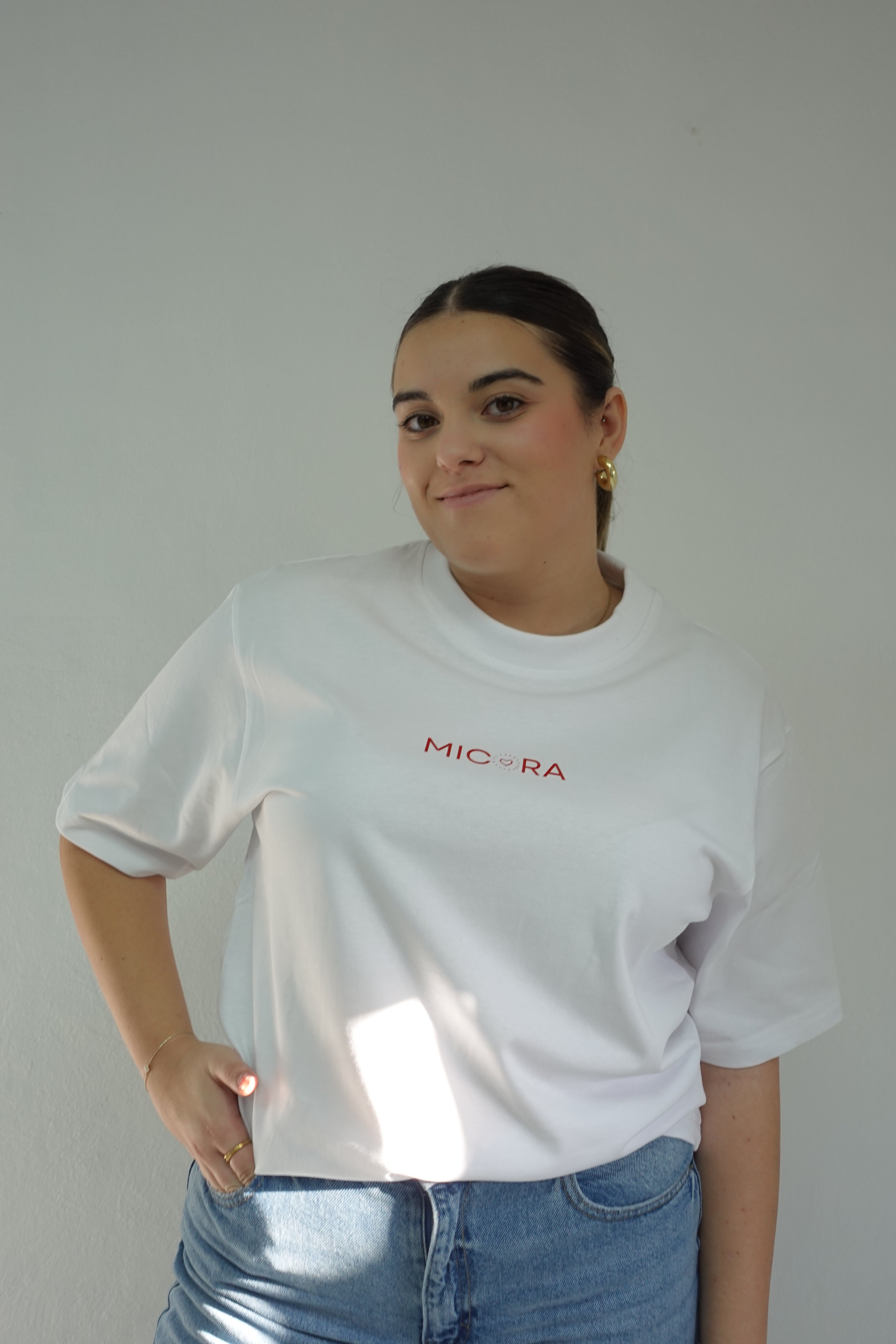 Camiseta Blanca Oversize