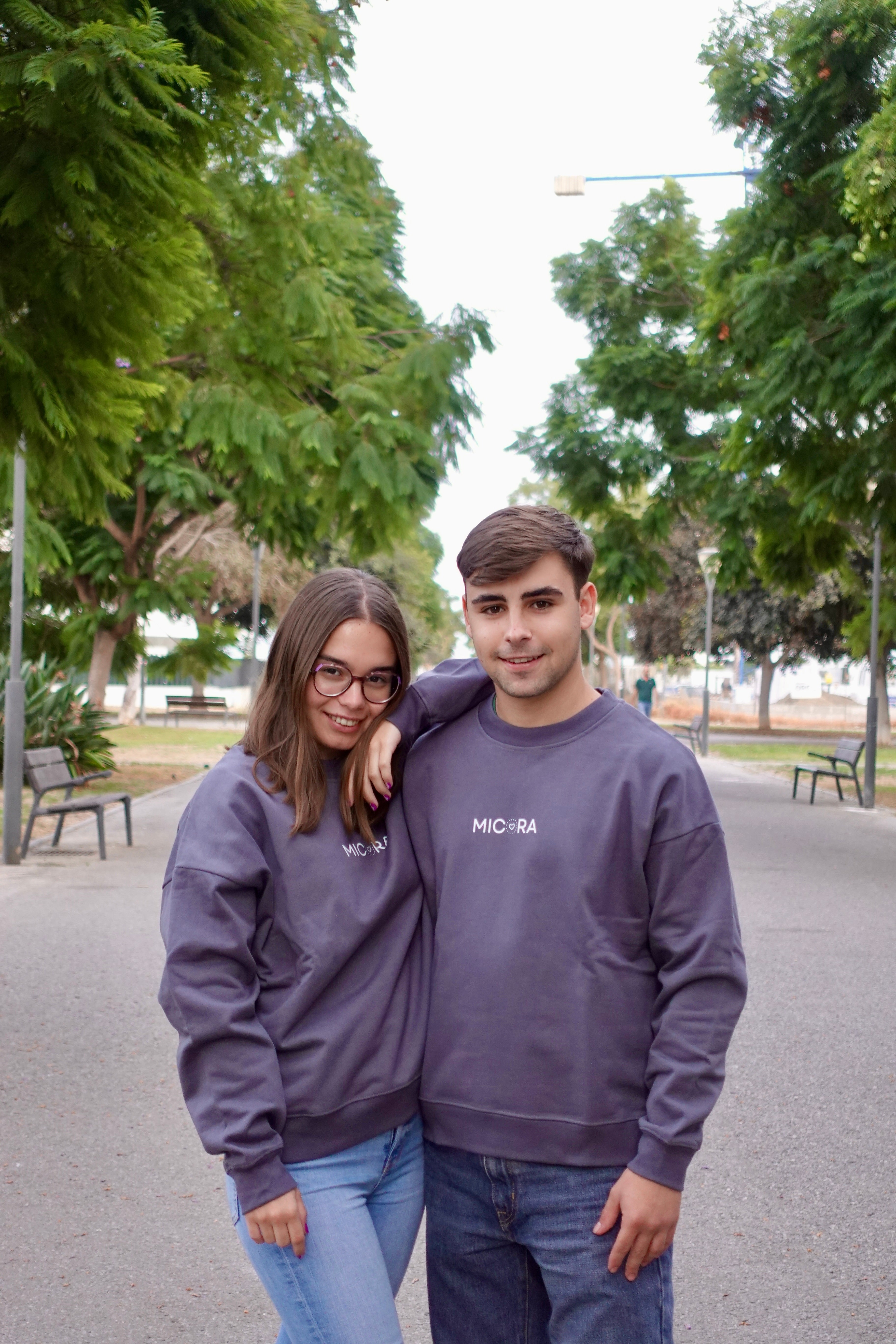 Sudadera Gris Micora Studio