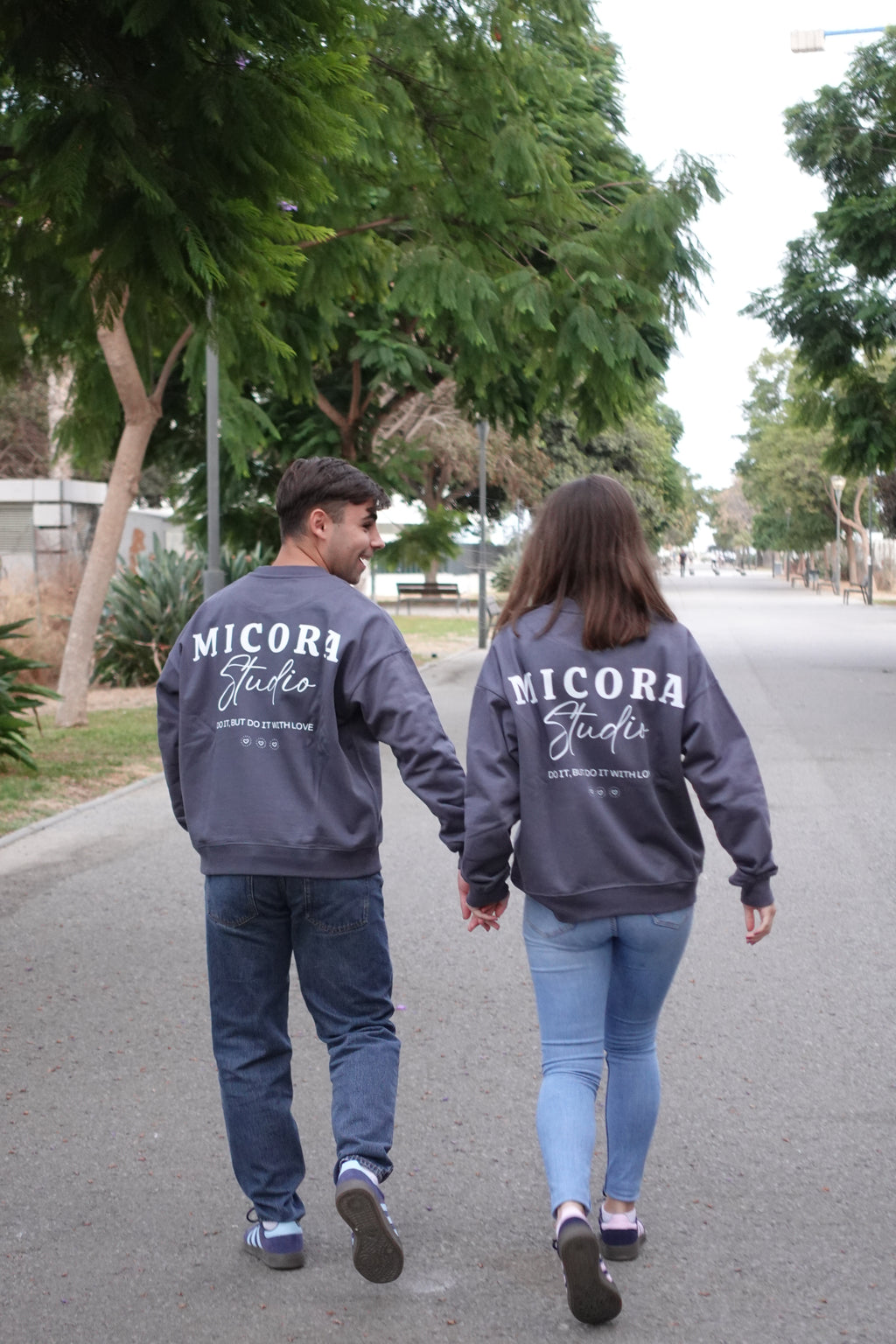 Sudadera Gris Micora Studio