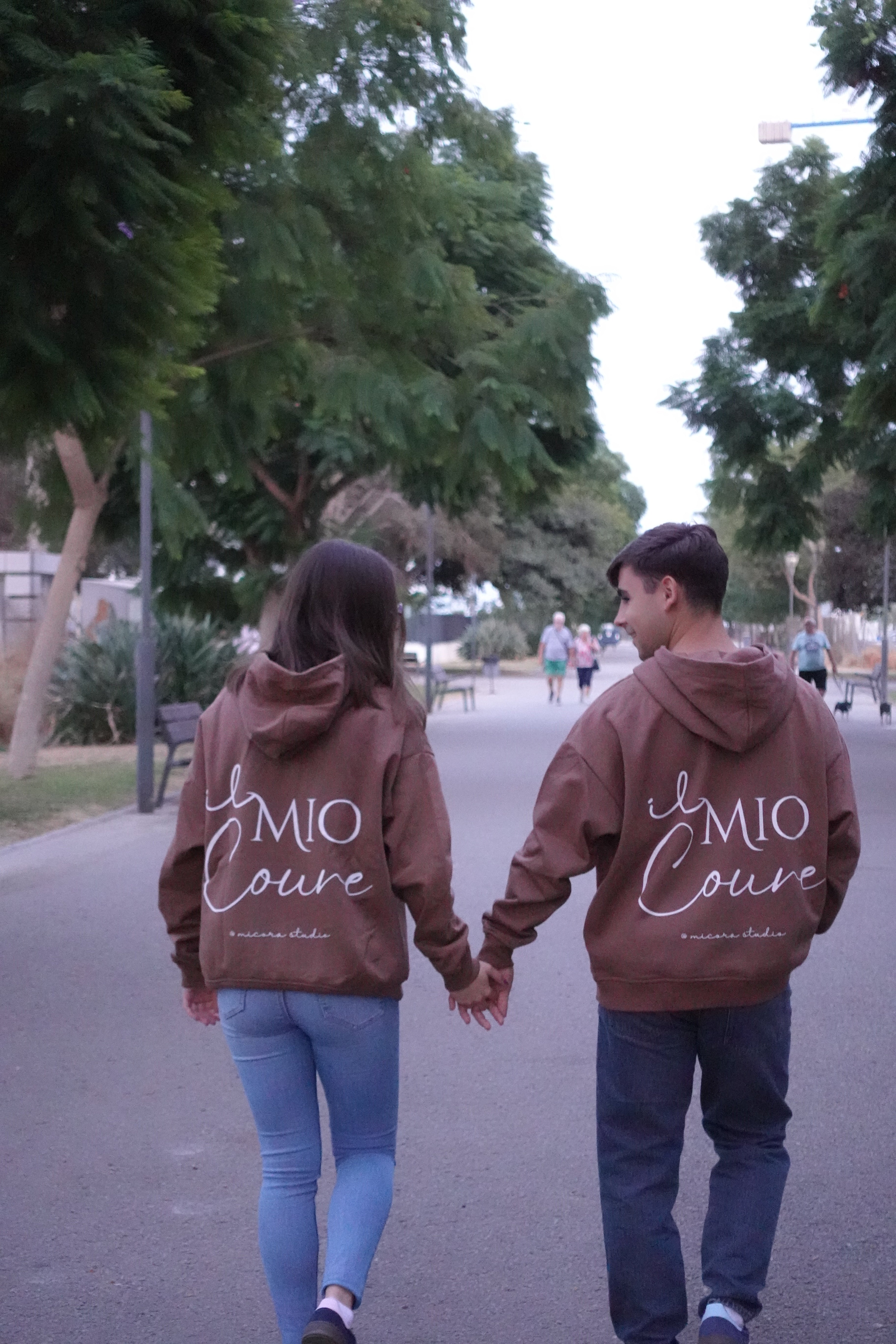 Sudadera Marrón con Gorro