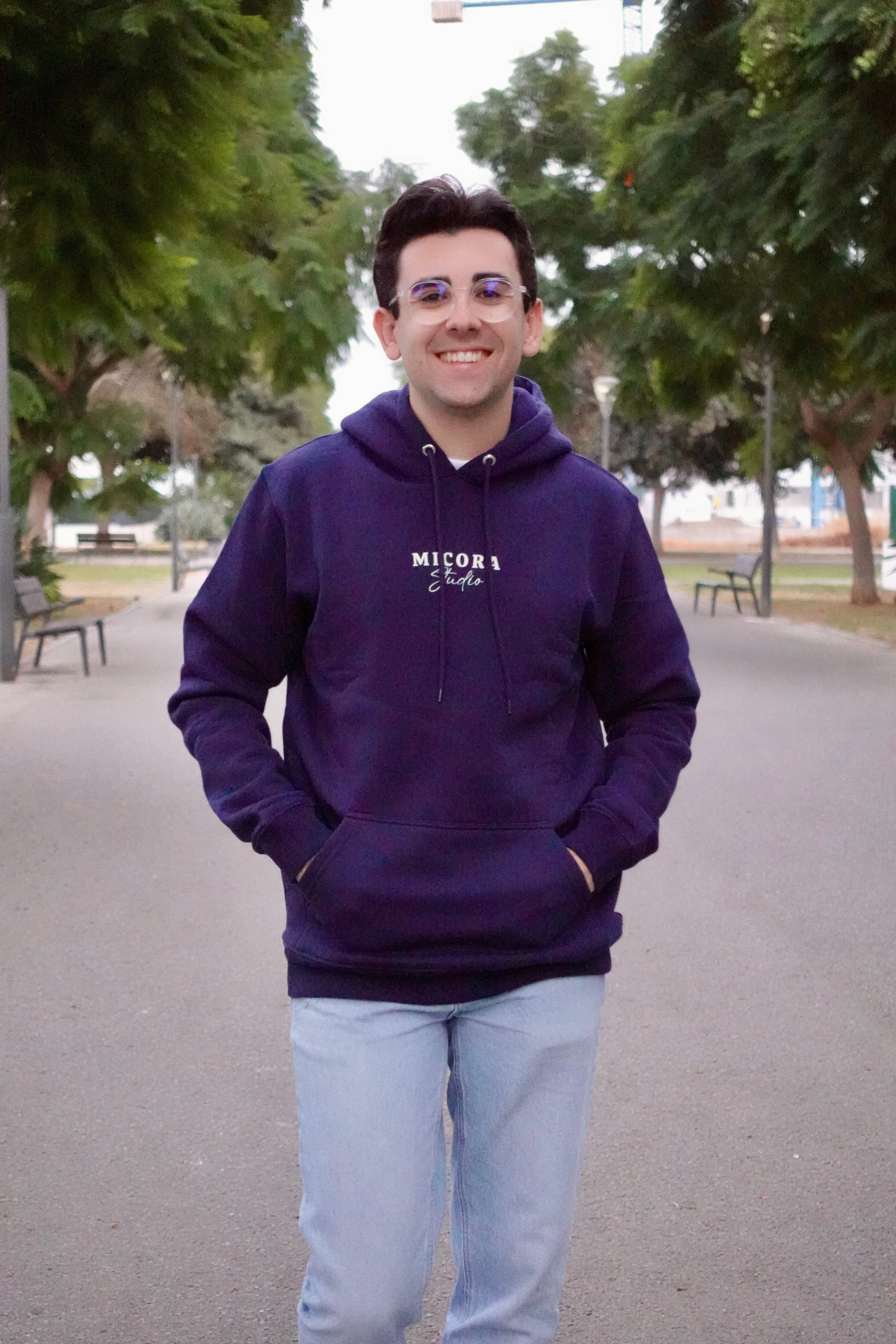 Sudadera Azul Marino Micora