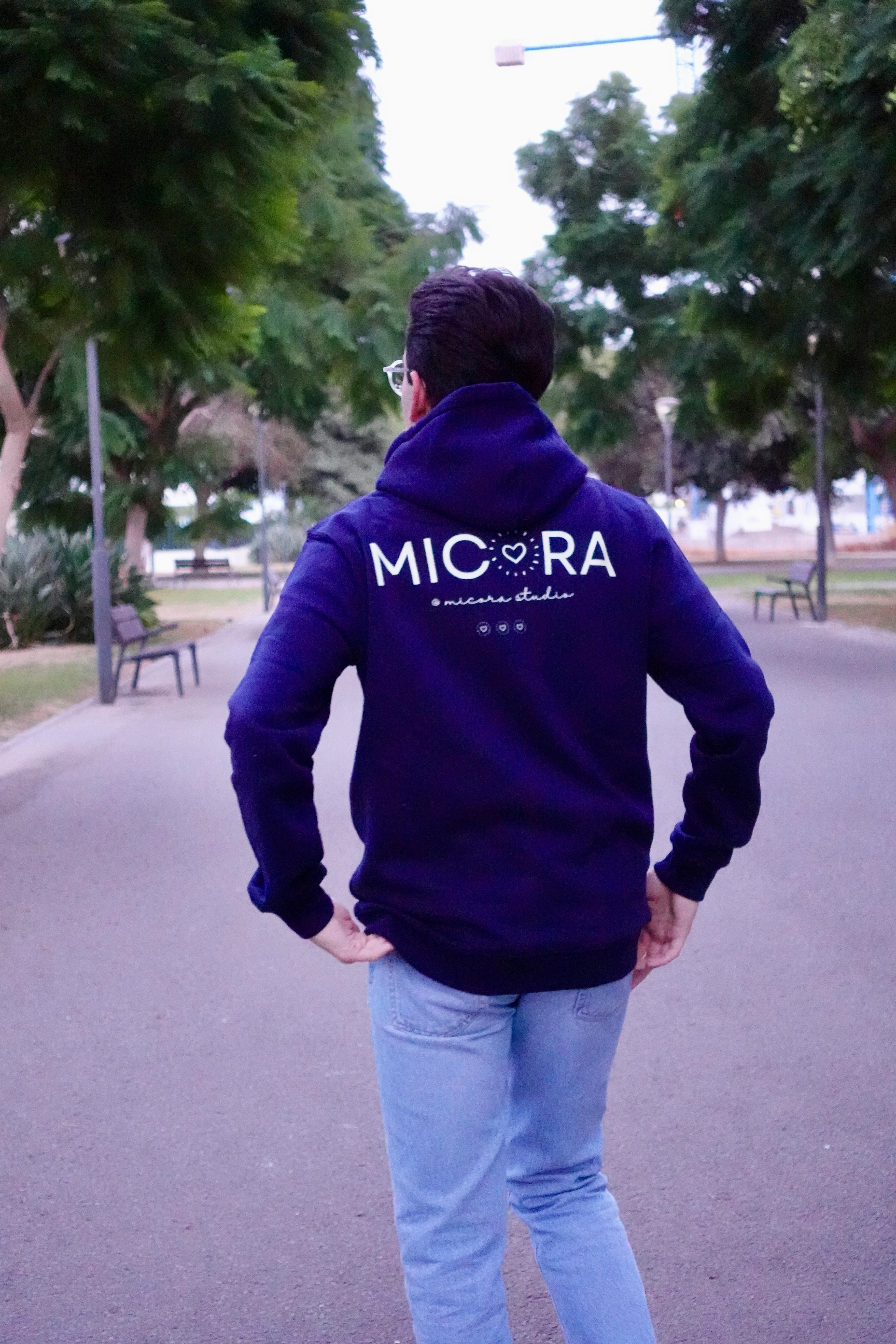 Sudadera Azul Marino Micora