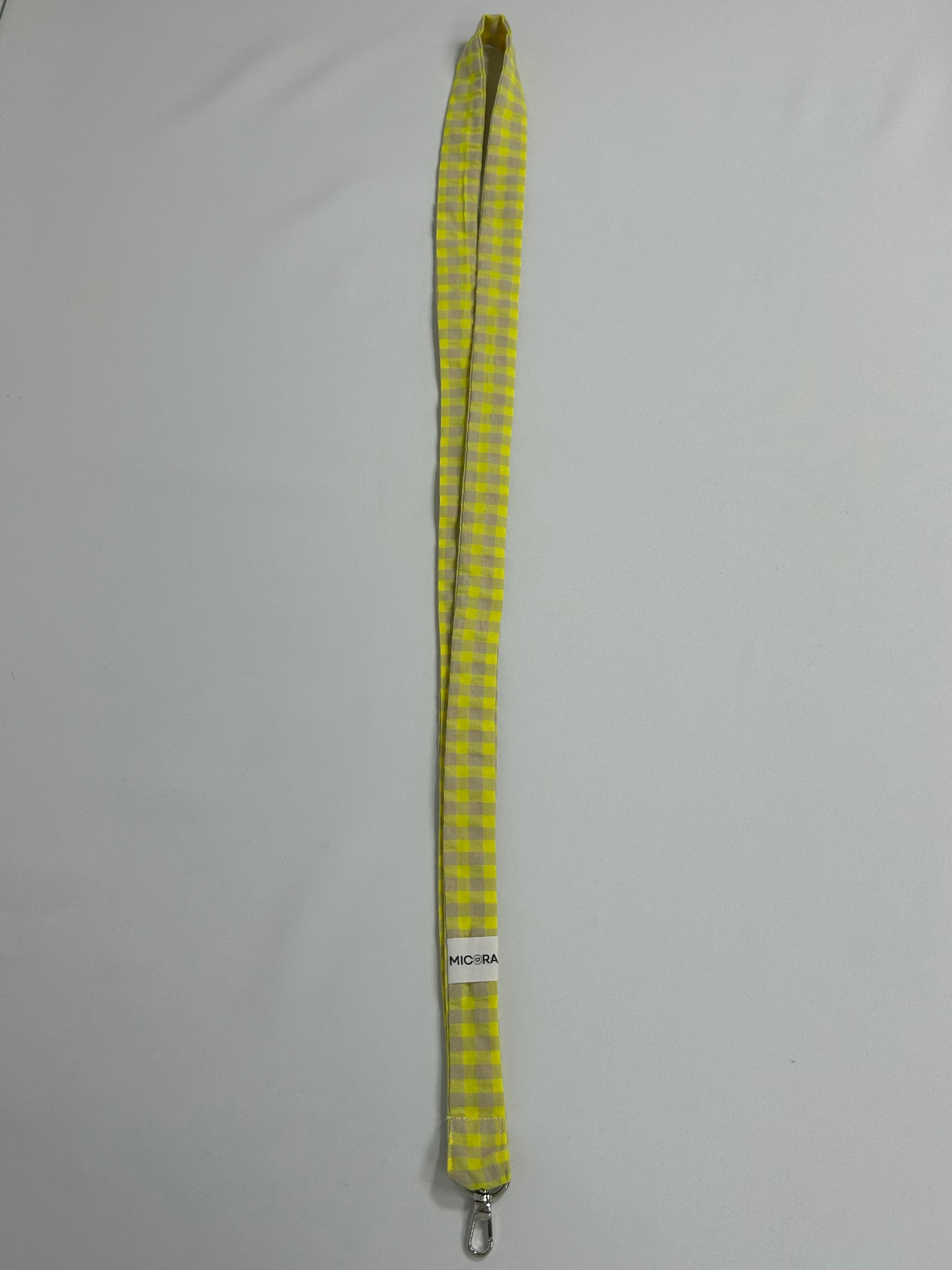 Lanyard Amarillo Flúor Maxi