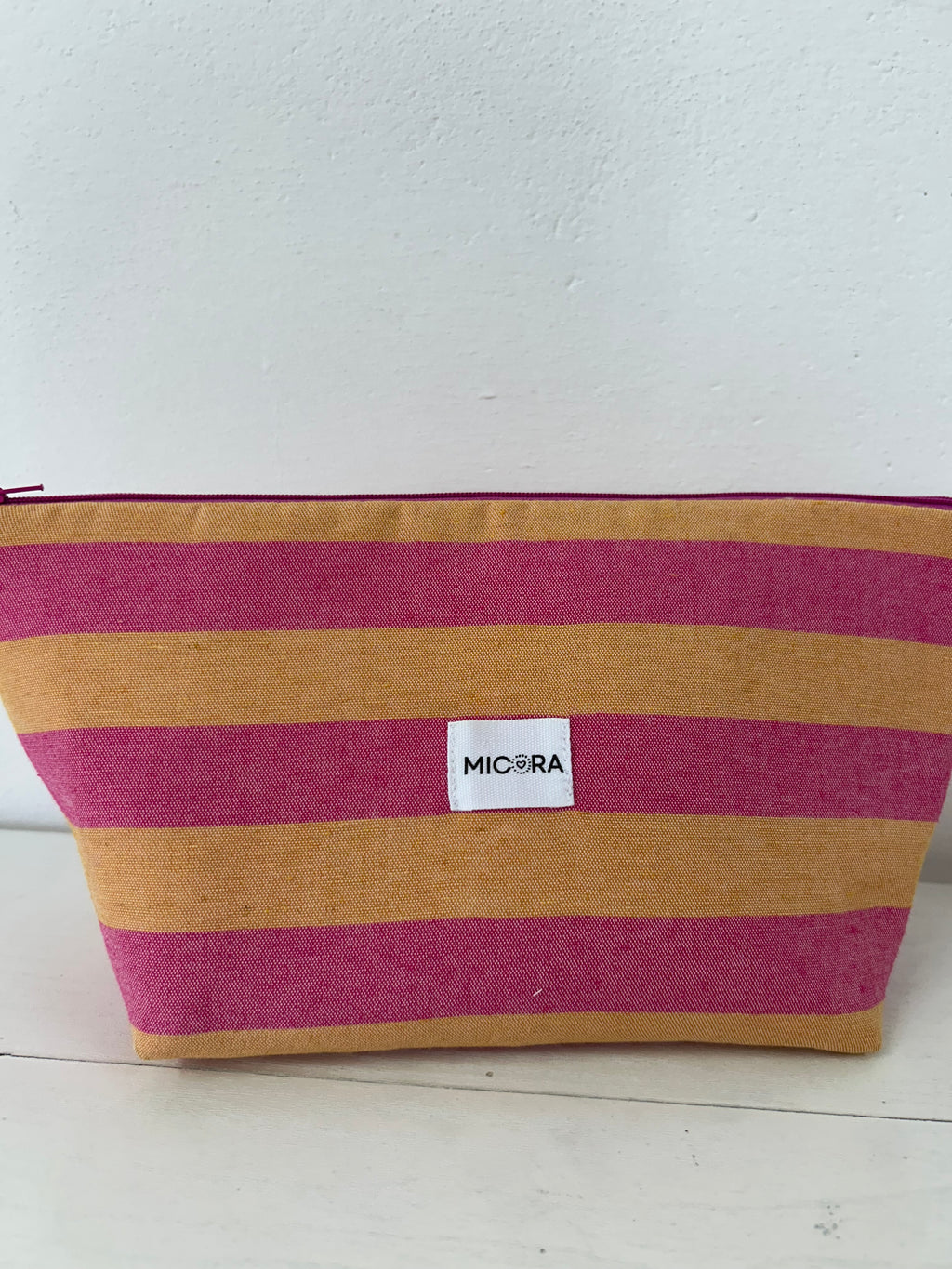 Neceser Playa Amarillo y Fucsia