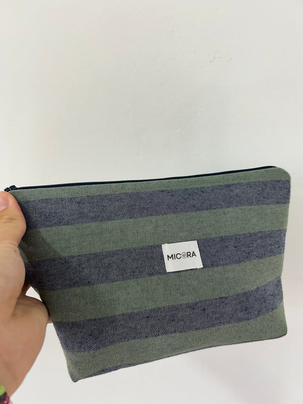 Neceser Playa Verde y Azul Marino