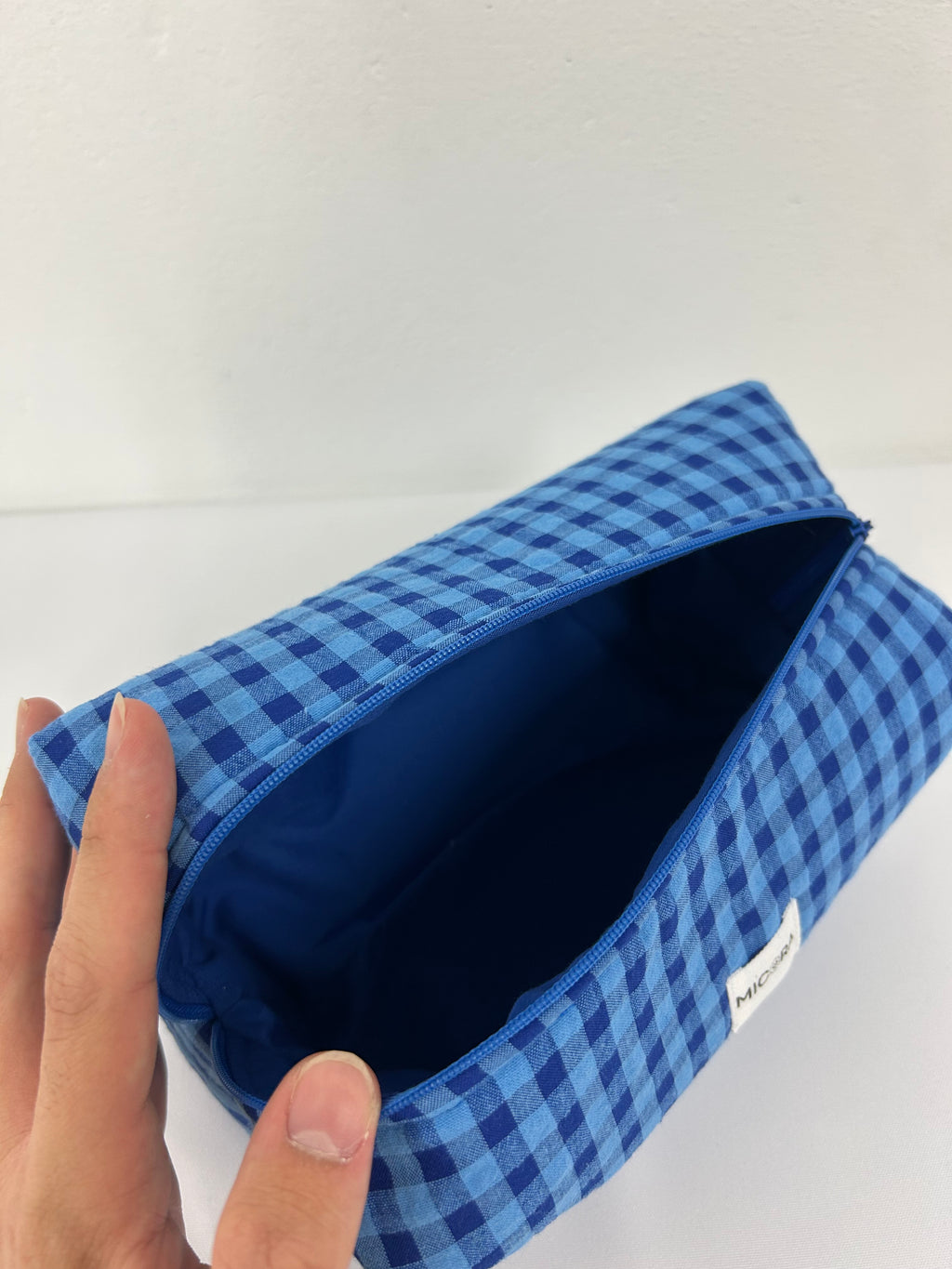 Neceser Calma Celeste-Azul Marino