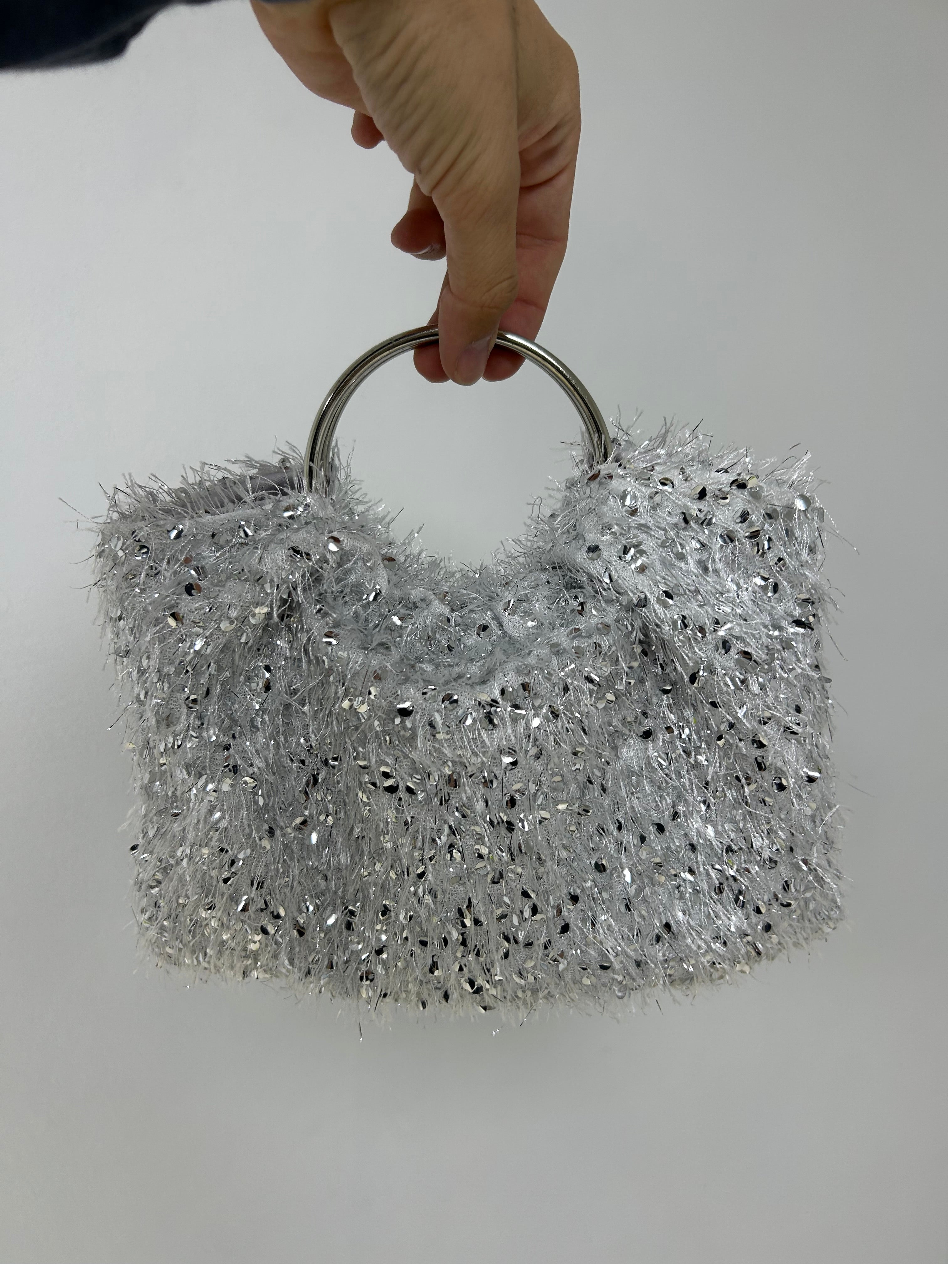 Bolso 11:11 Blanco-Plata