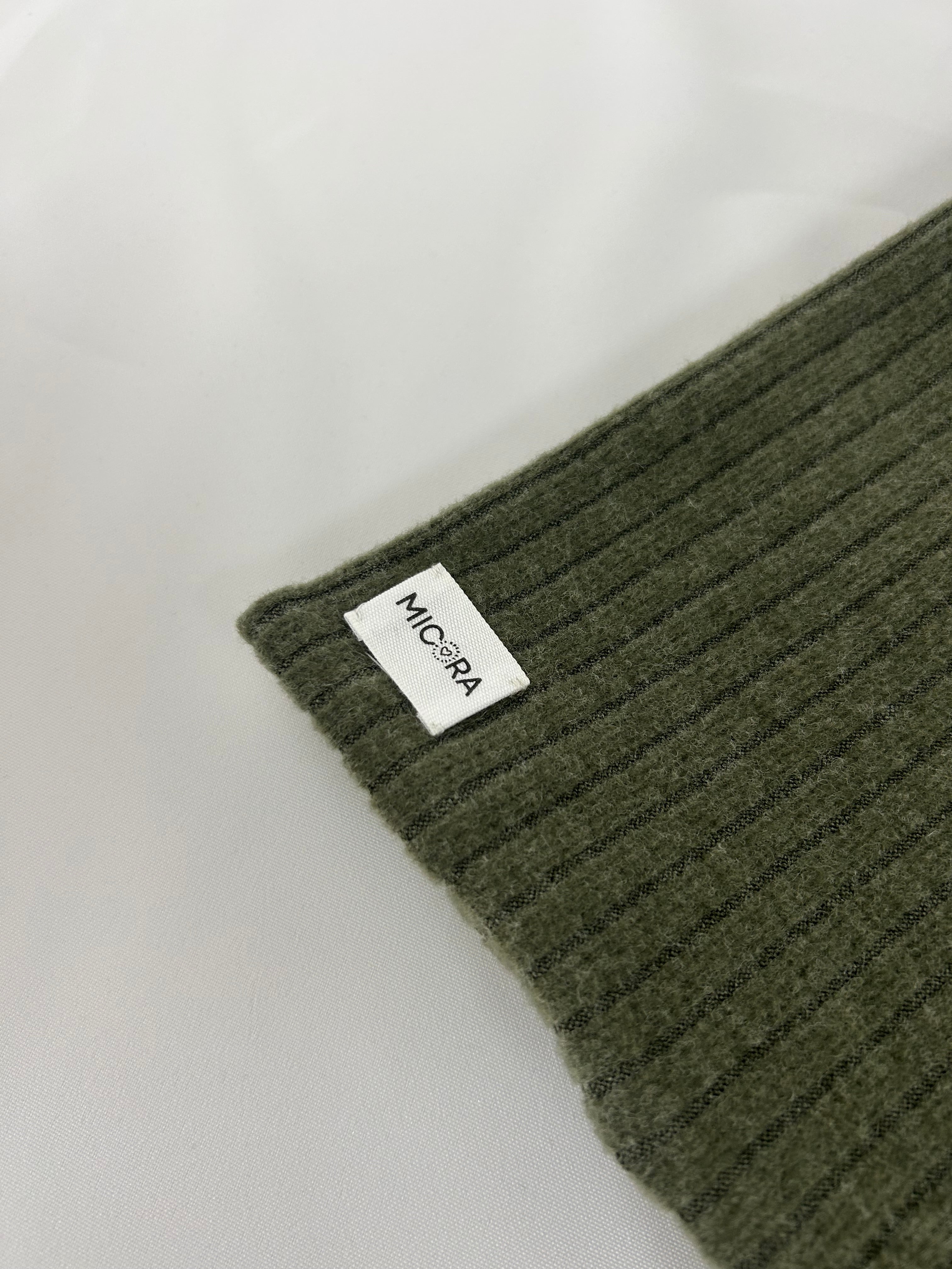 Bufanda Suave Verde Caqui