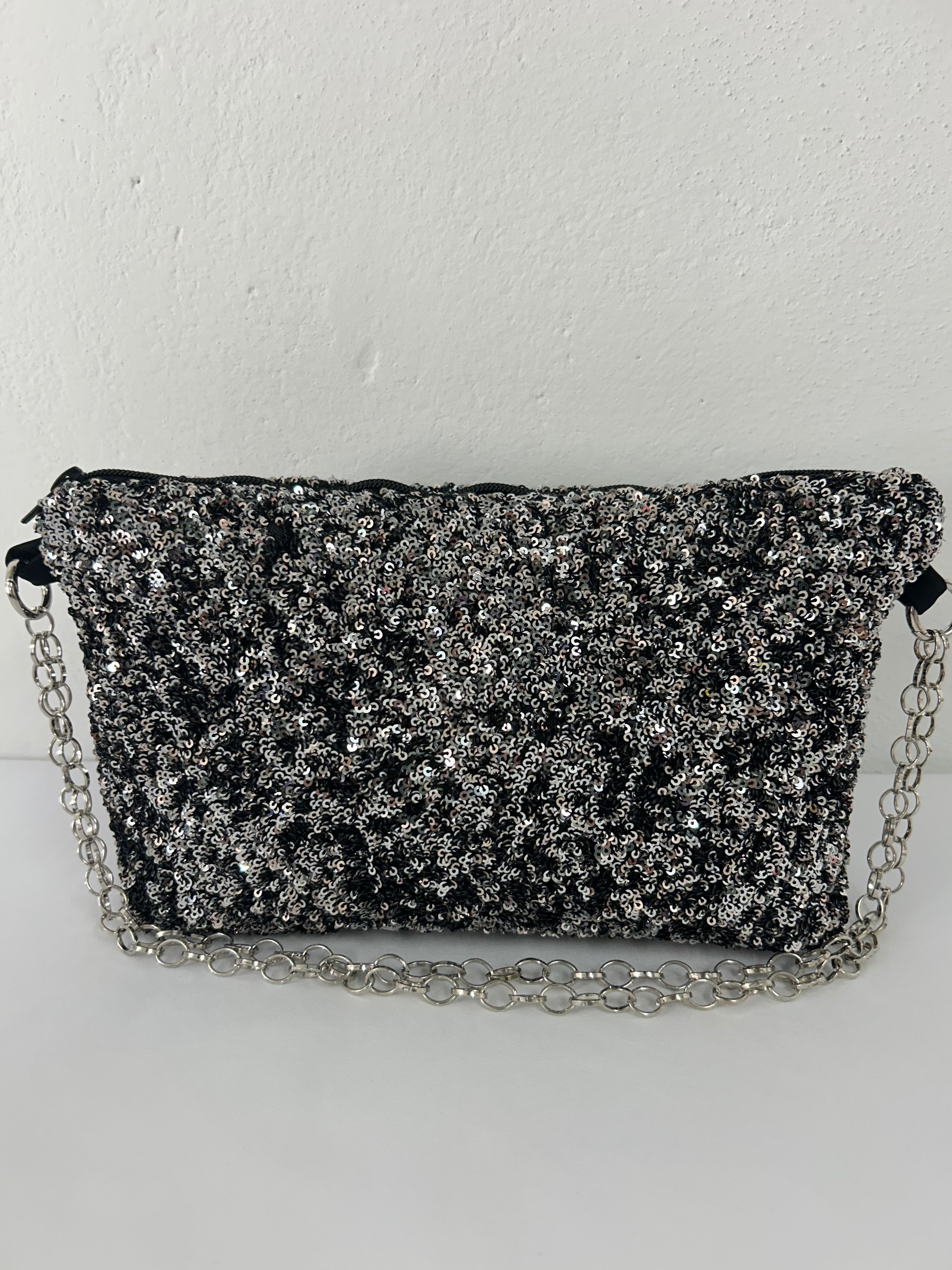 Bolso 11:11 Negro-Plata