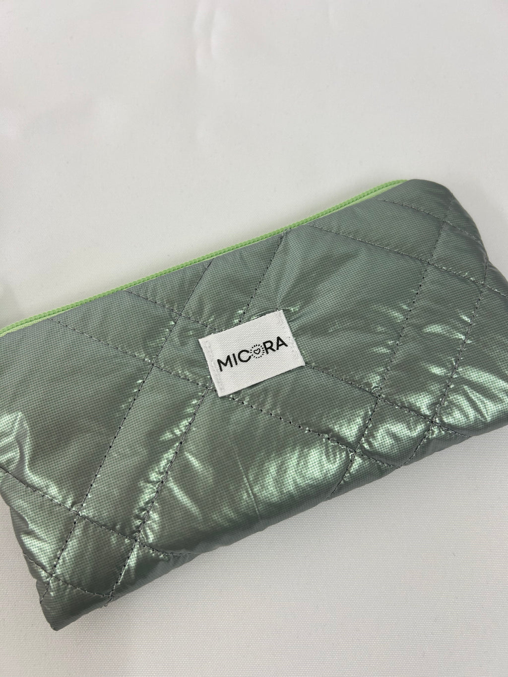 Funda Gafas Verde Metalizada