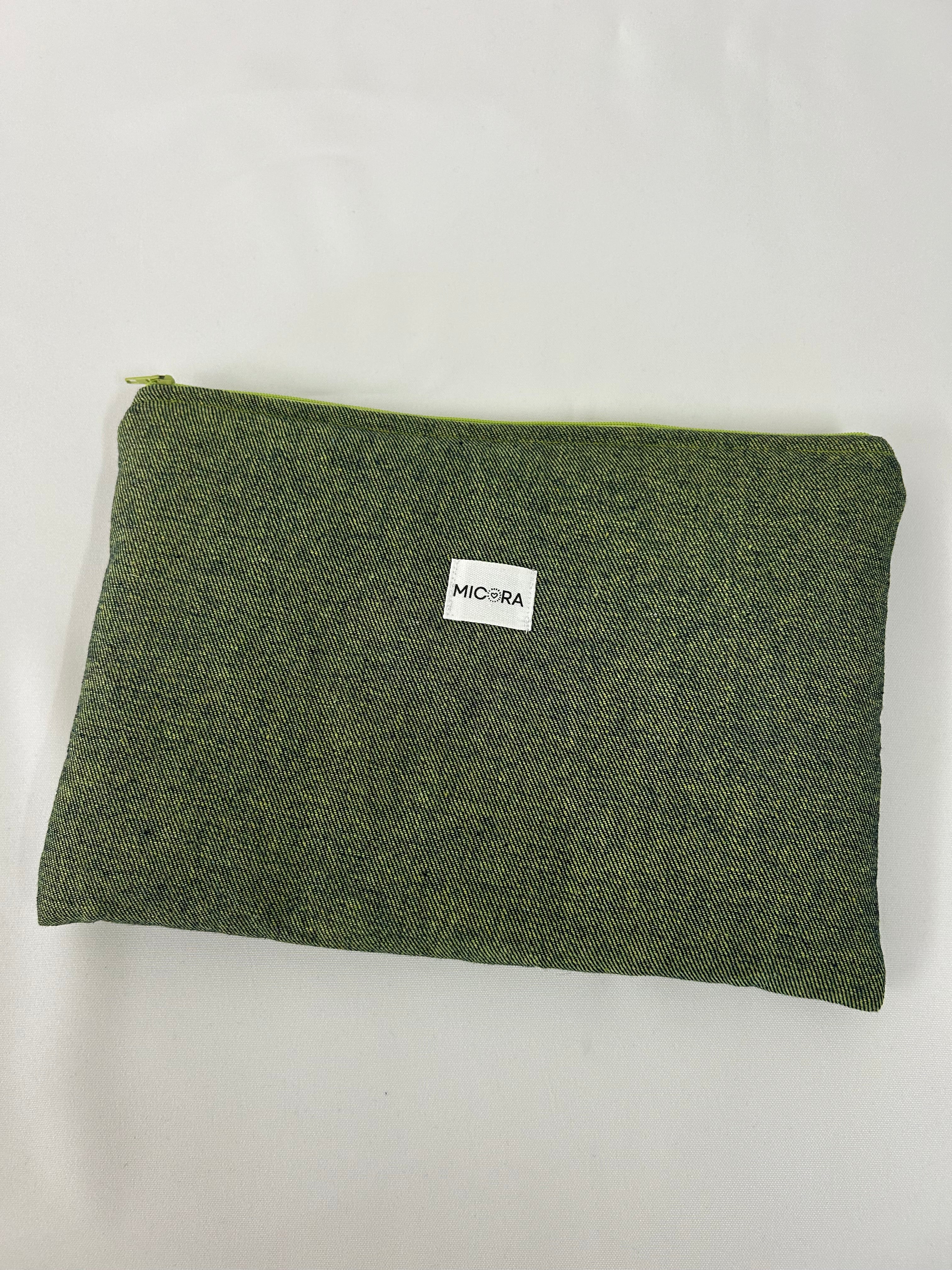 Neceser Mediano Vaquero Pistacho