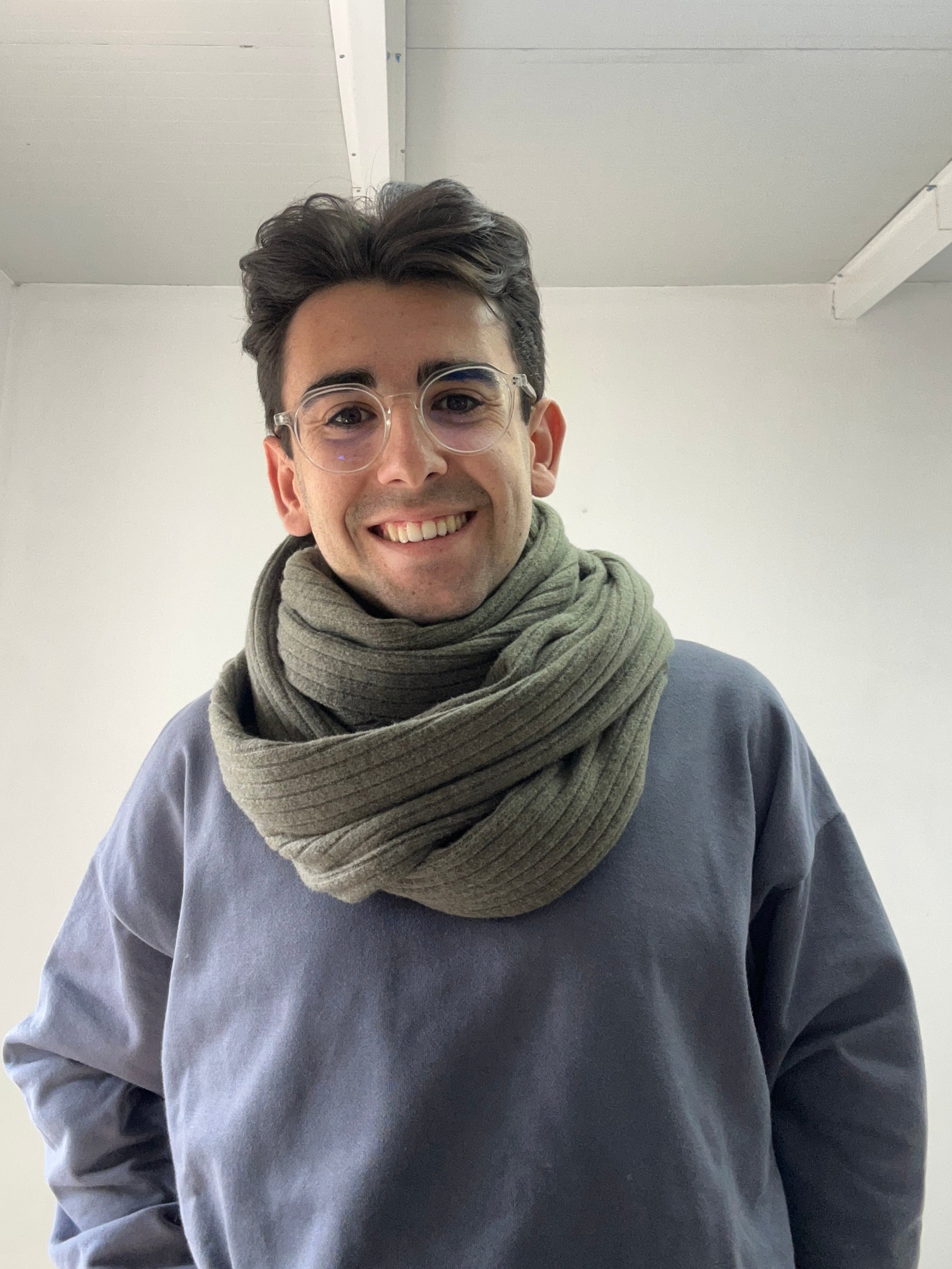 Bufanda Suave Verde Caqui