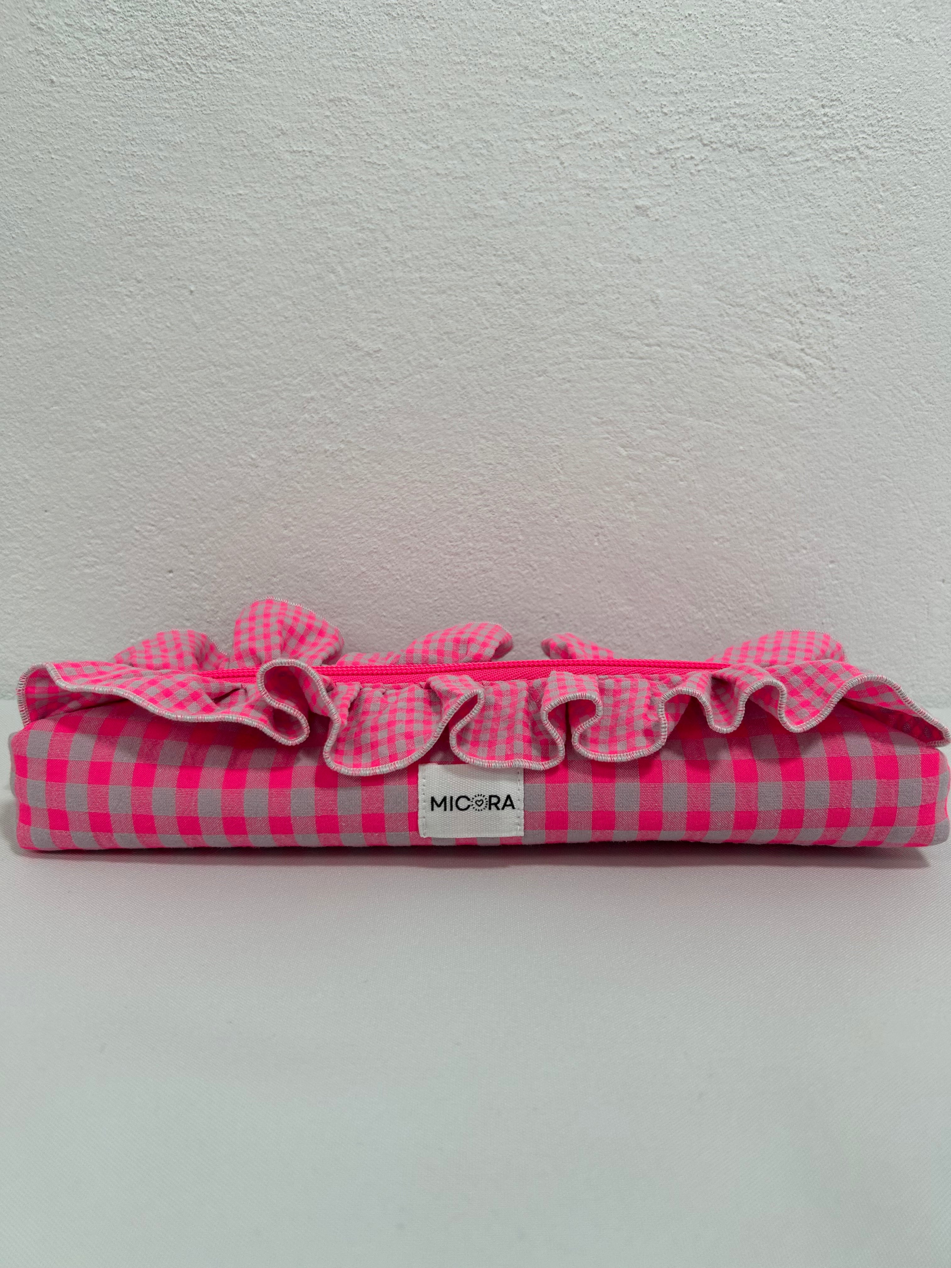 Estuche Volante Rosa Flúor