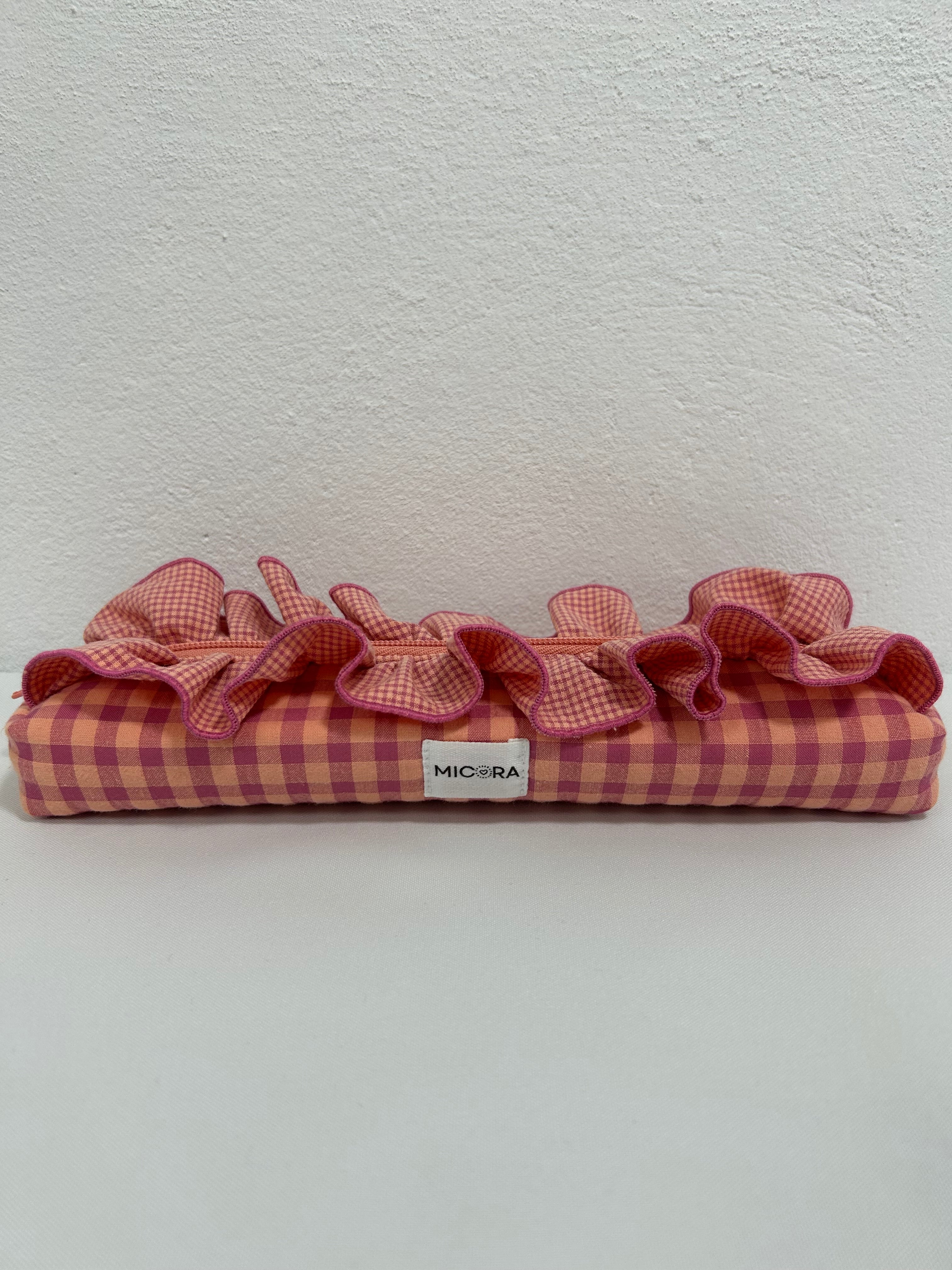 Estuche Volante Rosa-Amarillo