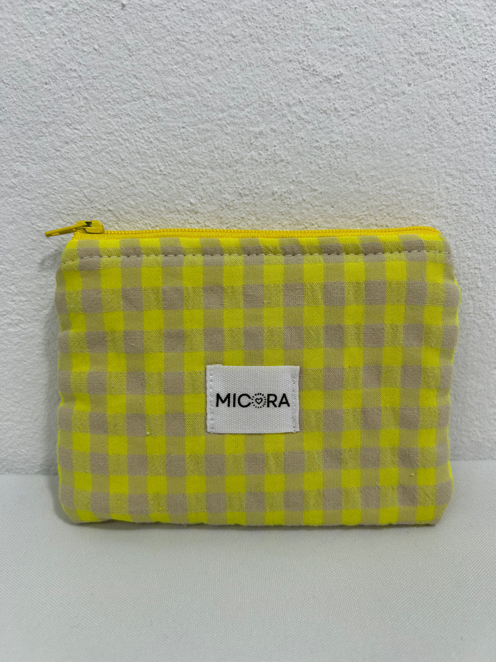 Monedero Lina Amarillo Flúor