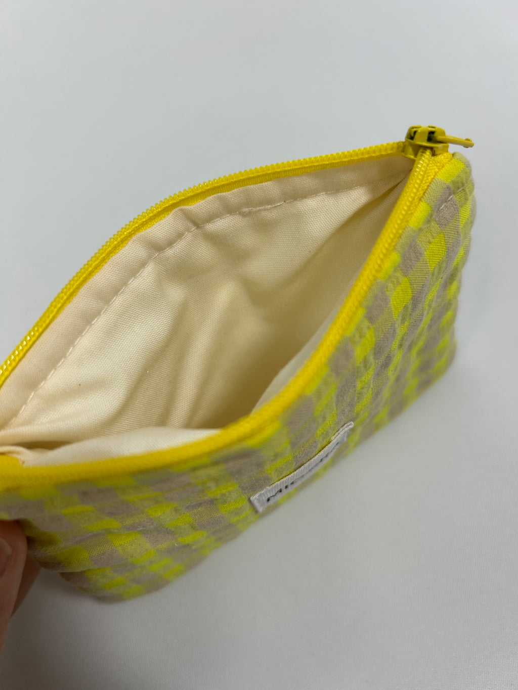 Monedero Lina Amarillo Flúor