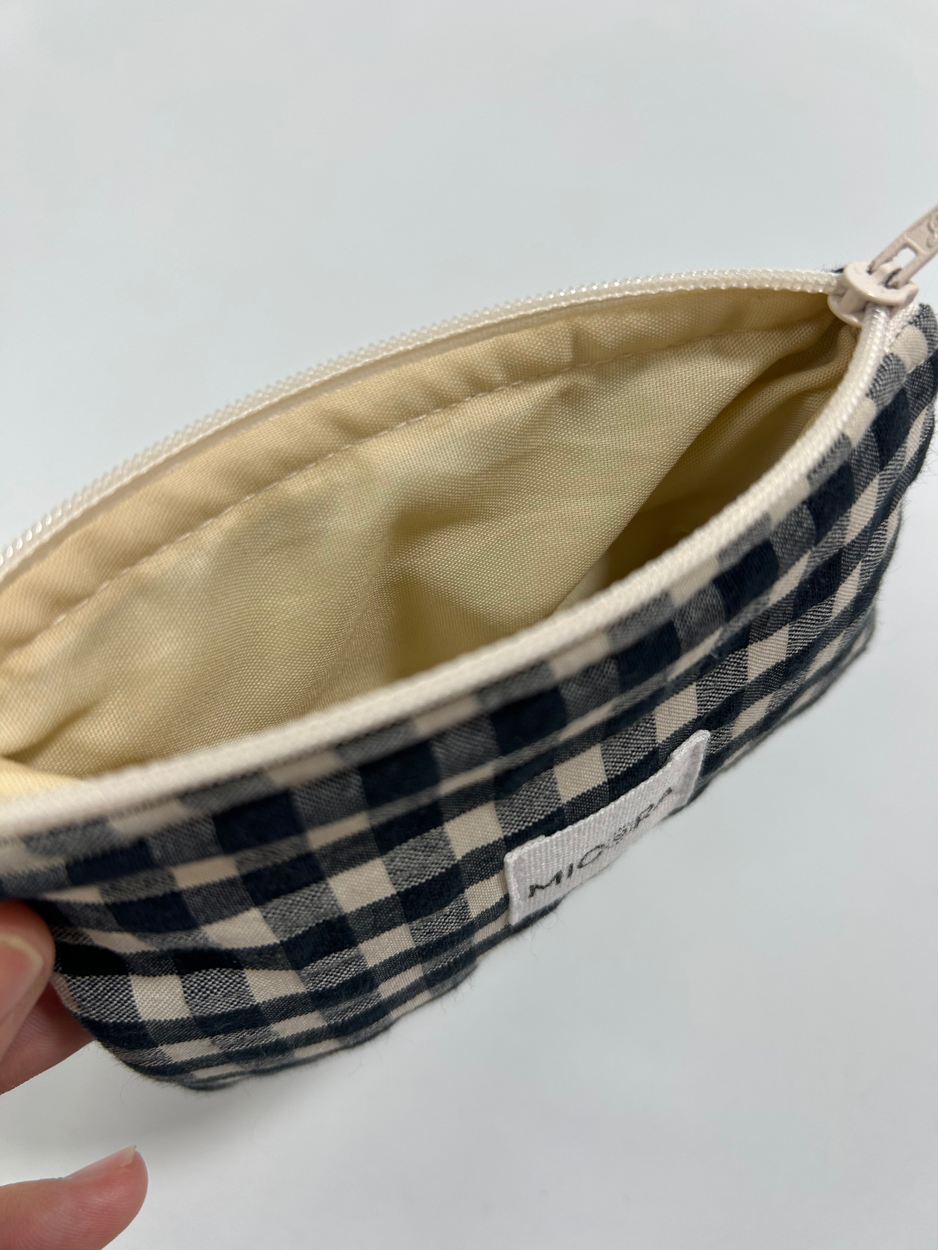 Monedero Lina Negro-Hueso