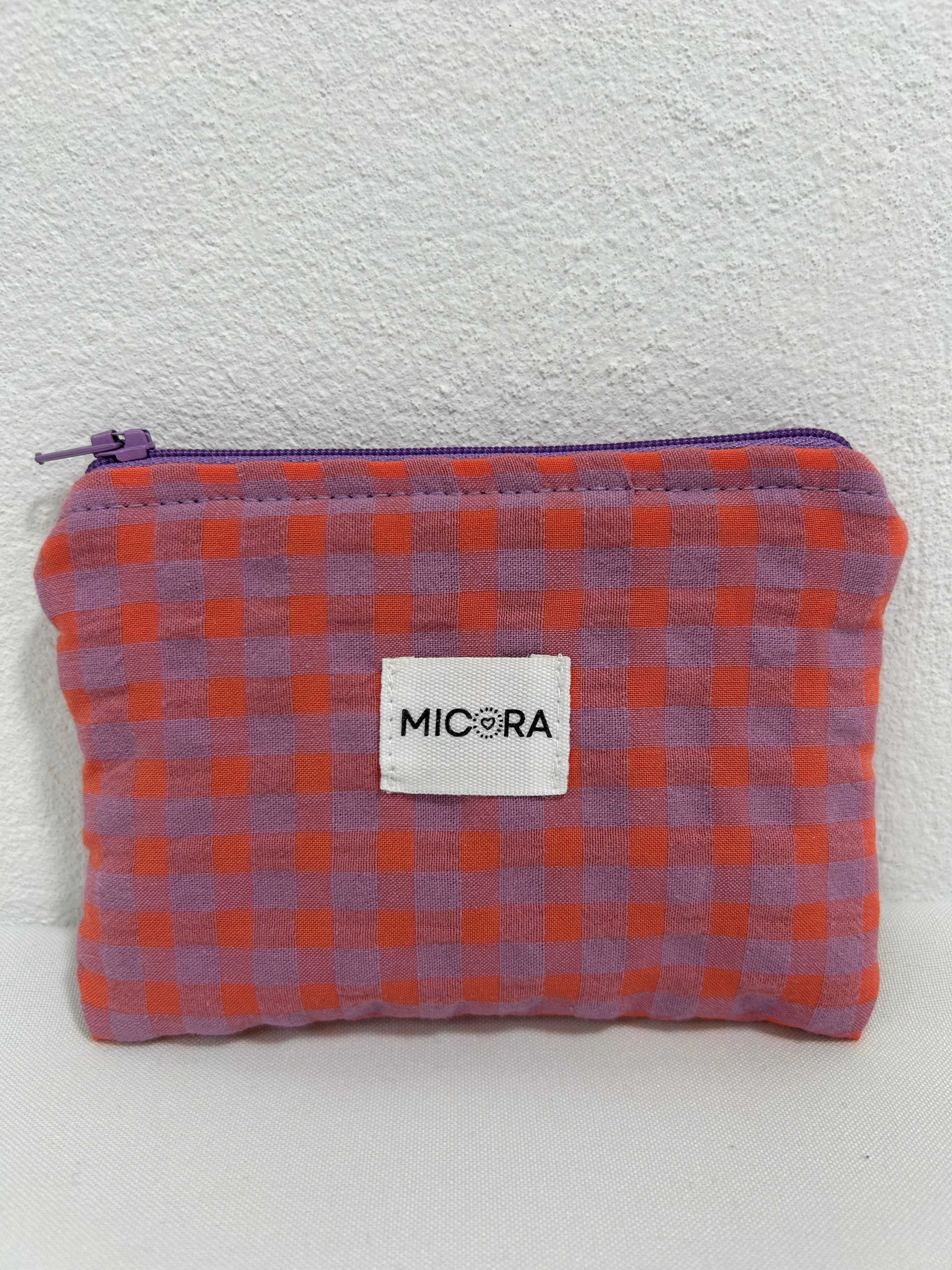 Monedero Lina Lila-Coral