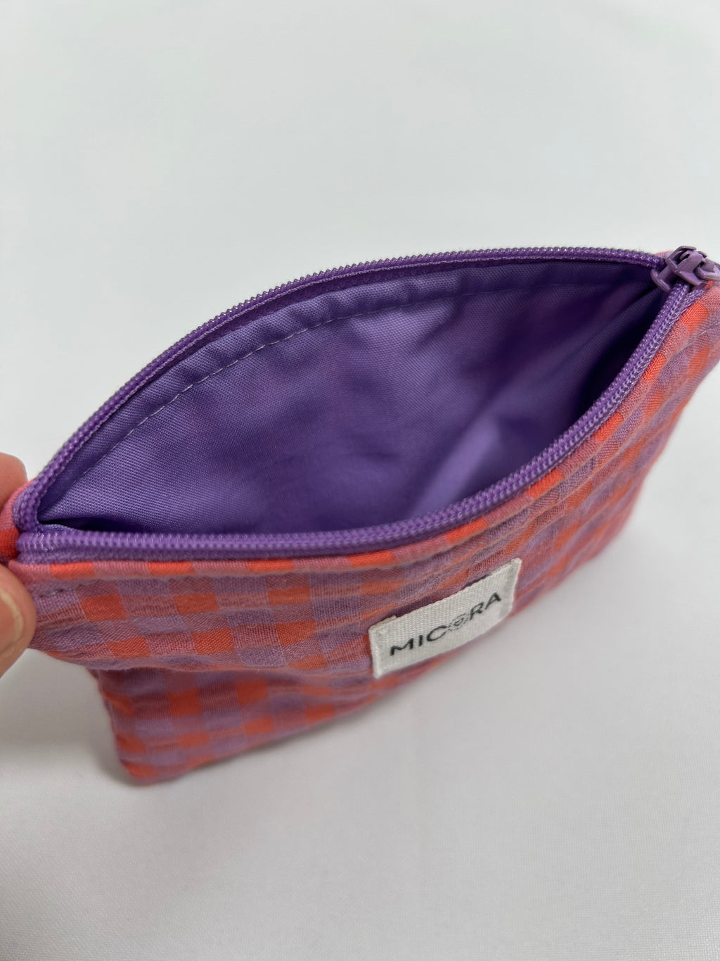 Monedero Lina Lila-Coral