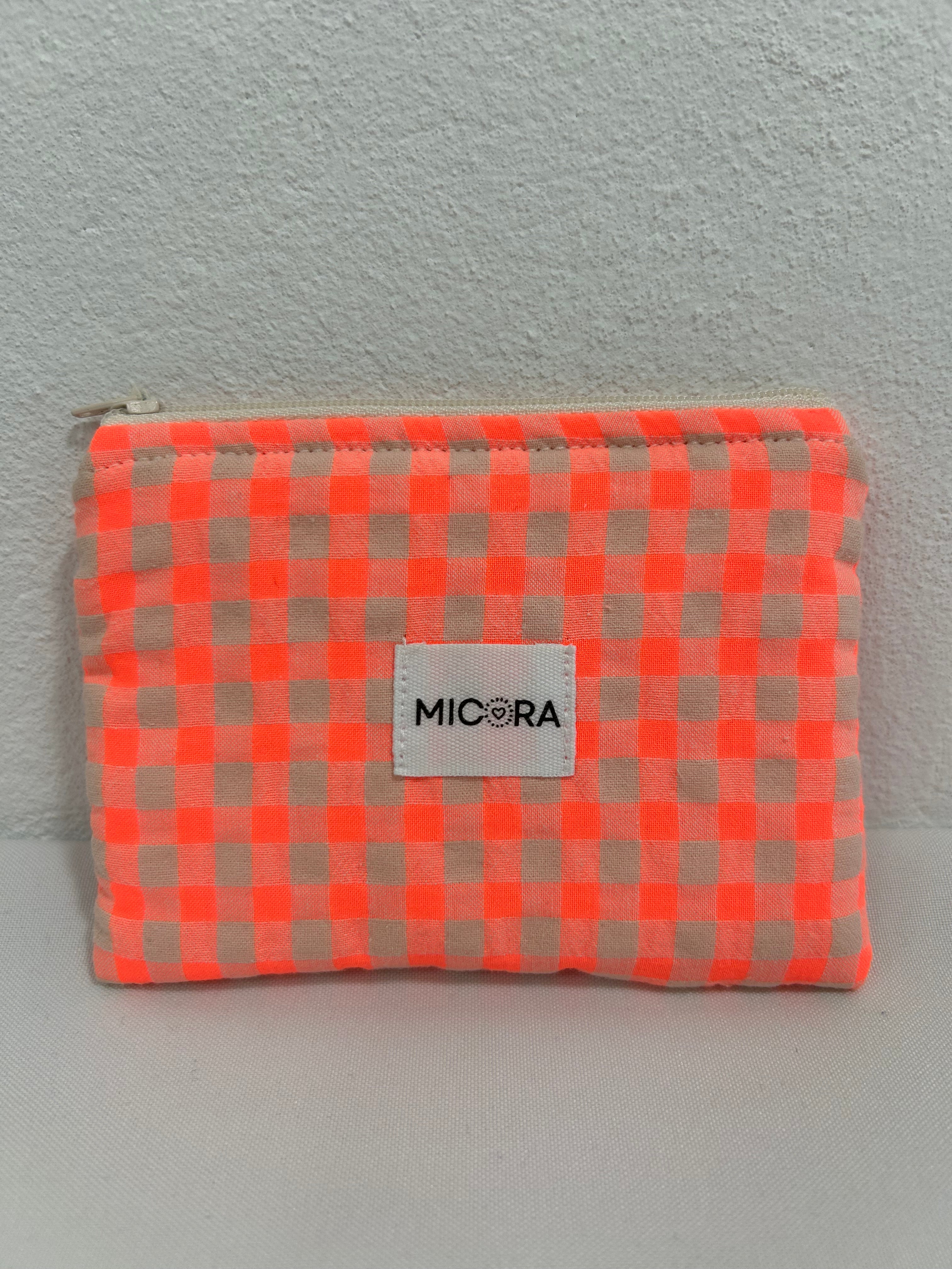 Monedero Lina Naranja Flúor