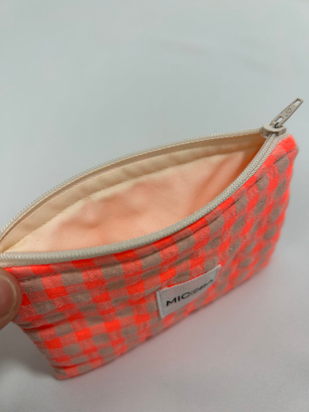 Monedero Lina Naranja Flúor