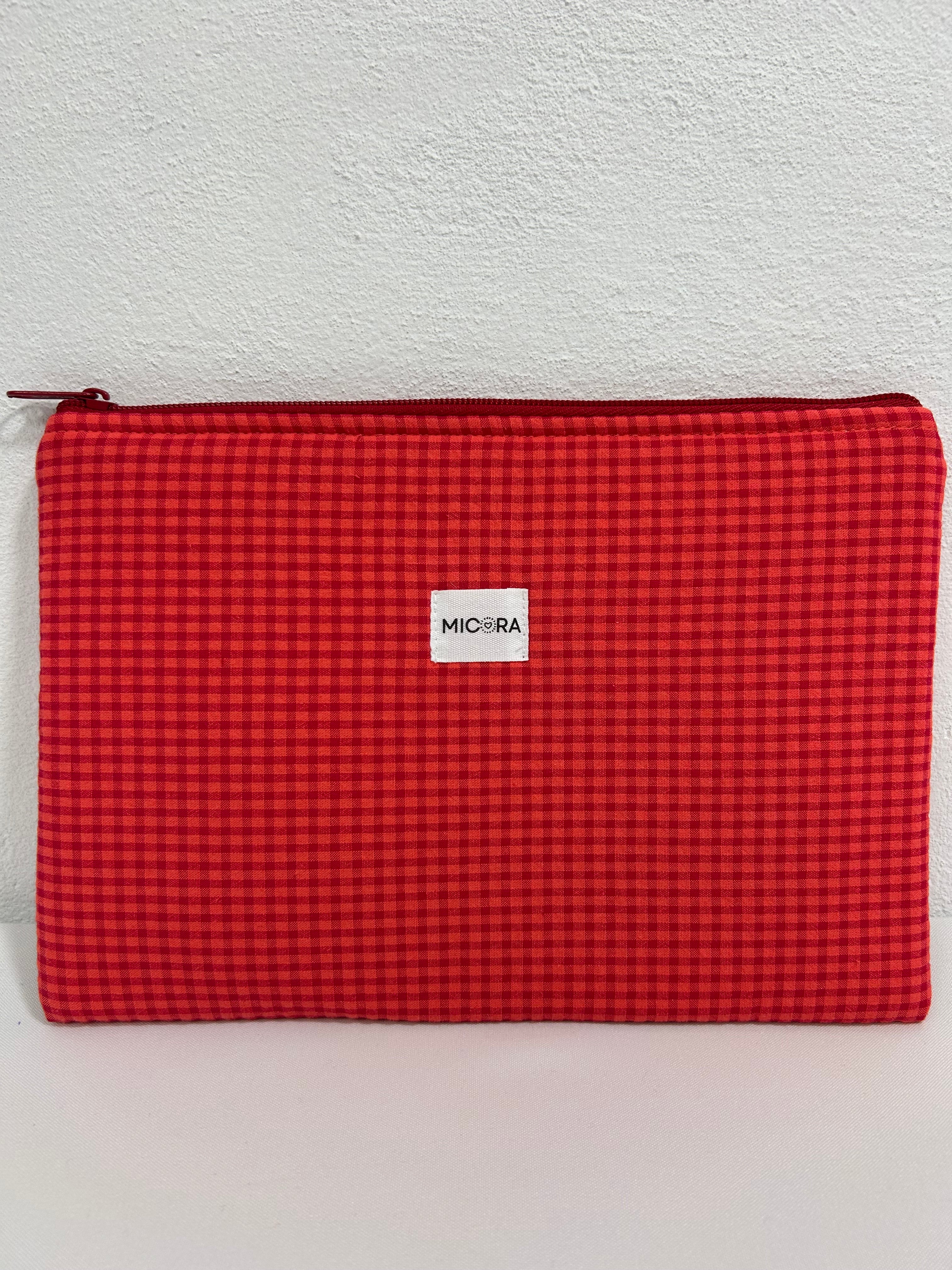 Neceser Mediano Rojo-Coral