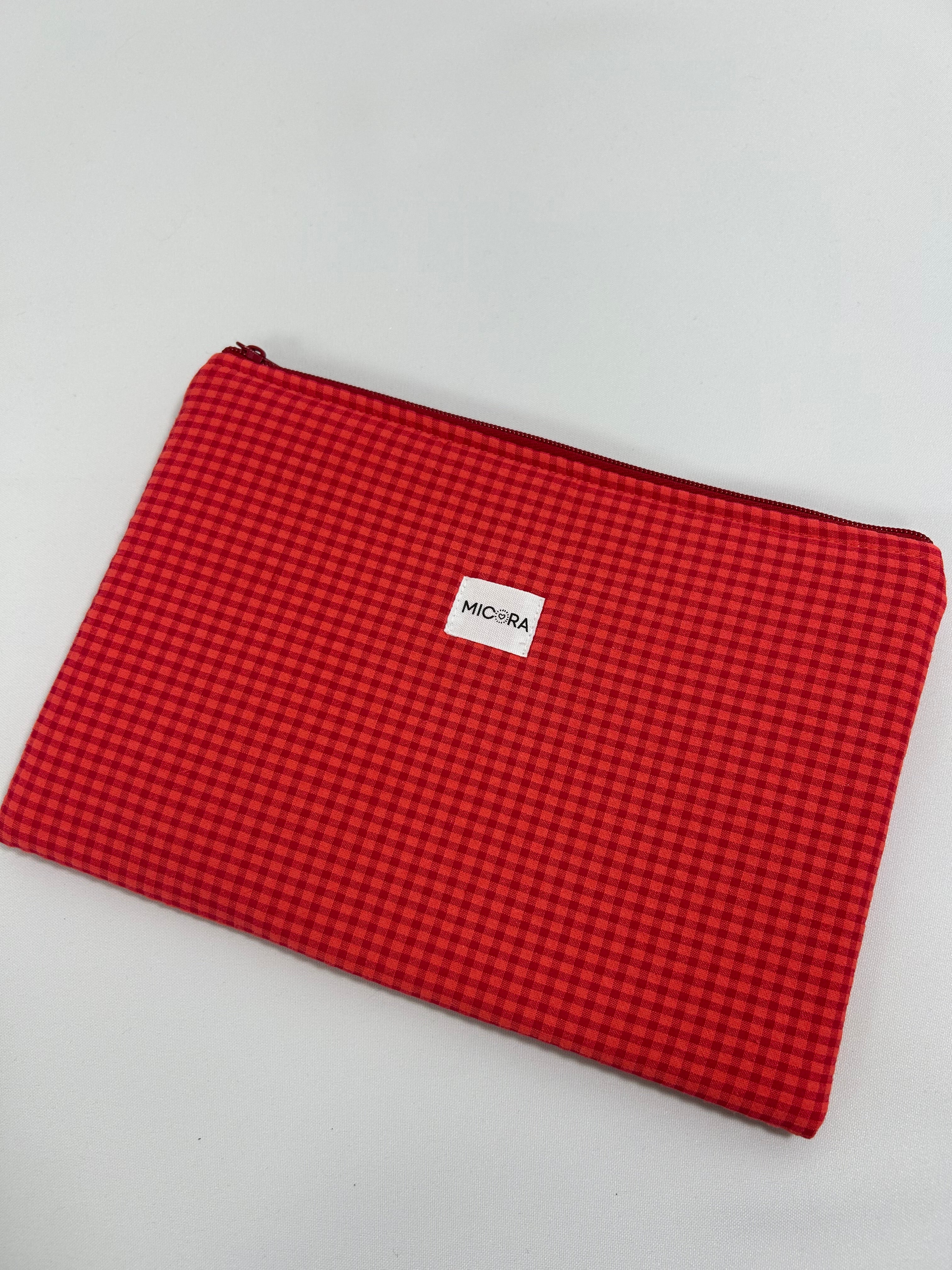 Neceser Mediano Rojo-Coral