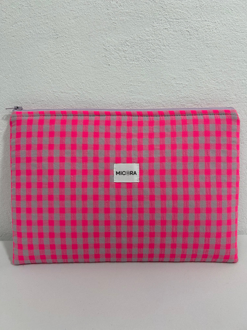 Neceser Mediano Rosa Flúor