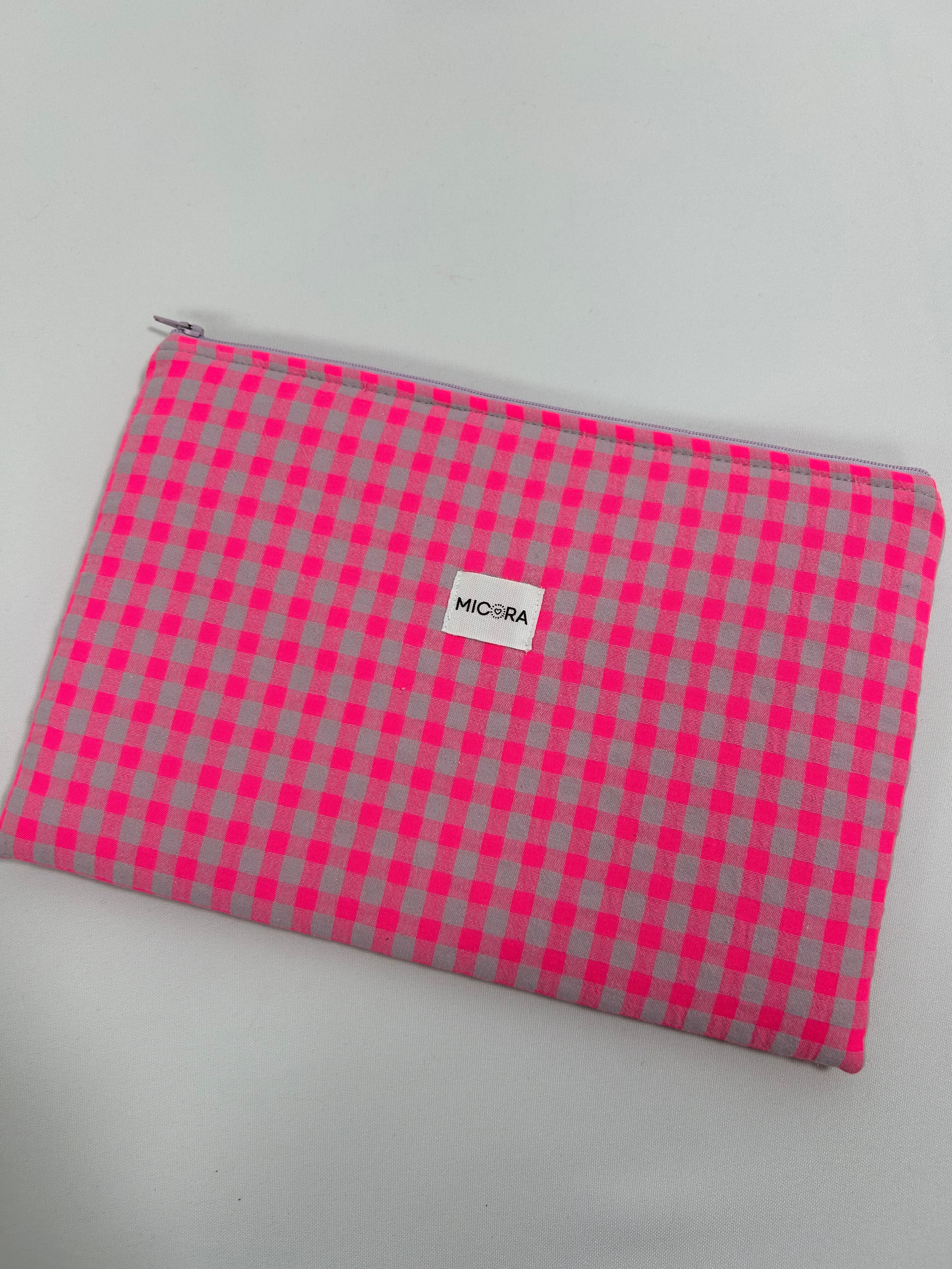 Neceser Mediano Rosa Flúor