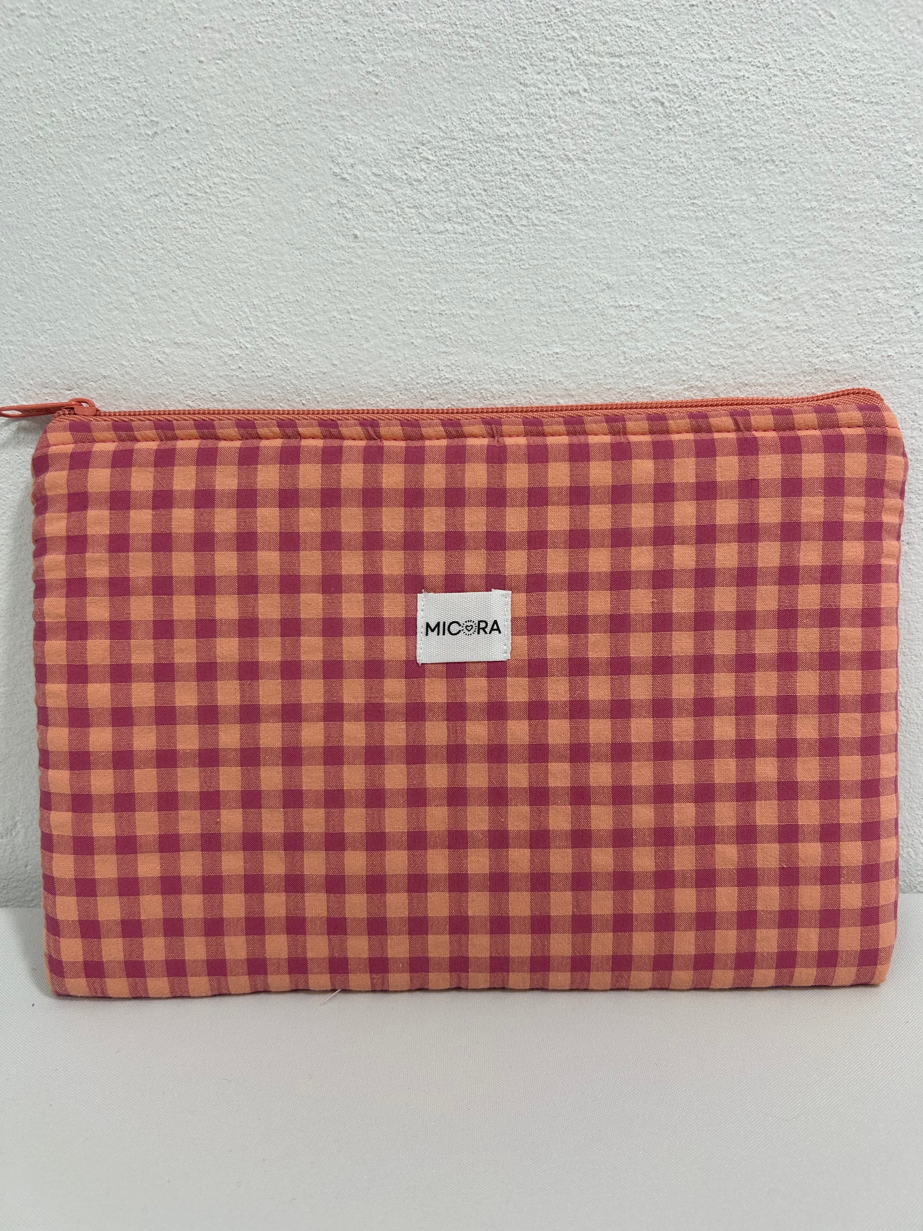 Neceser Mediano Amarillo-Rosa