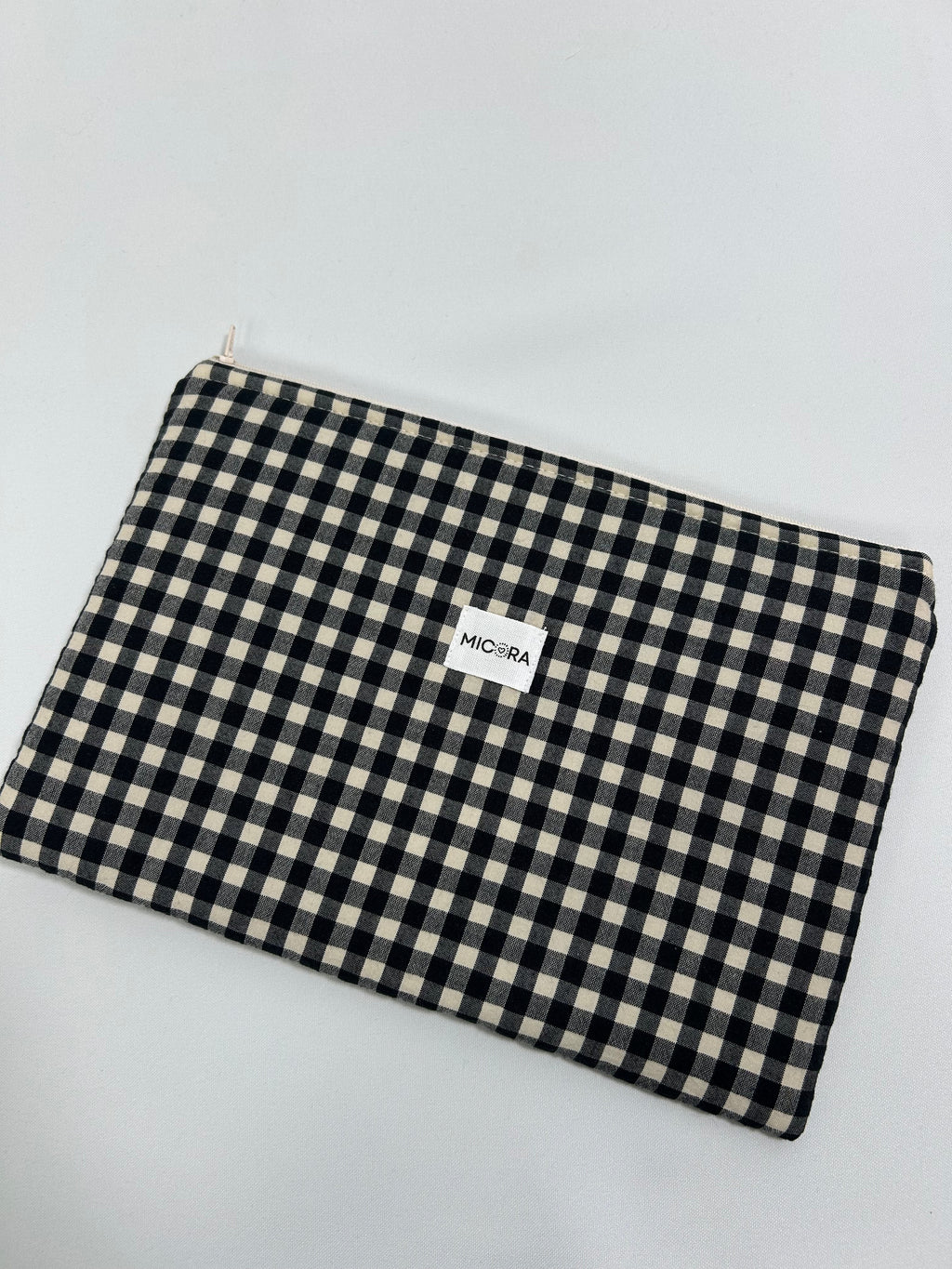 Neceser Mediano Negro-Hueso