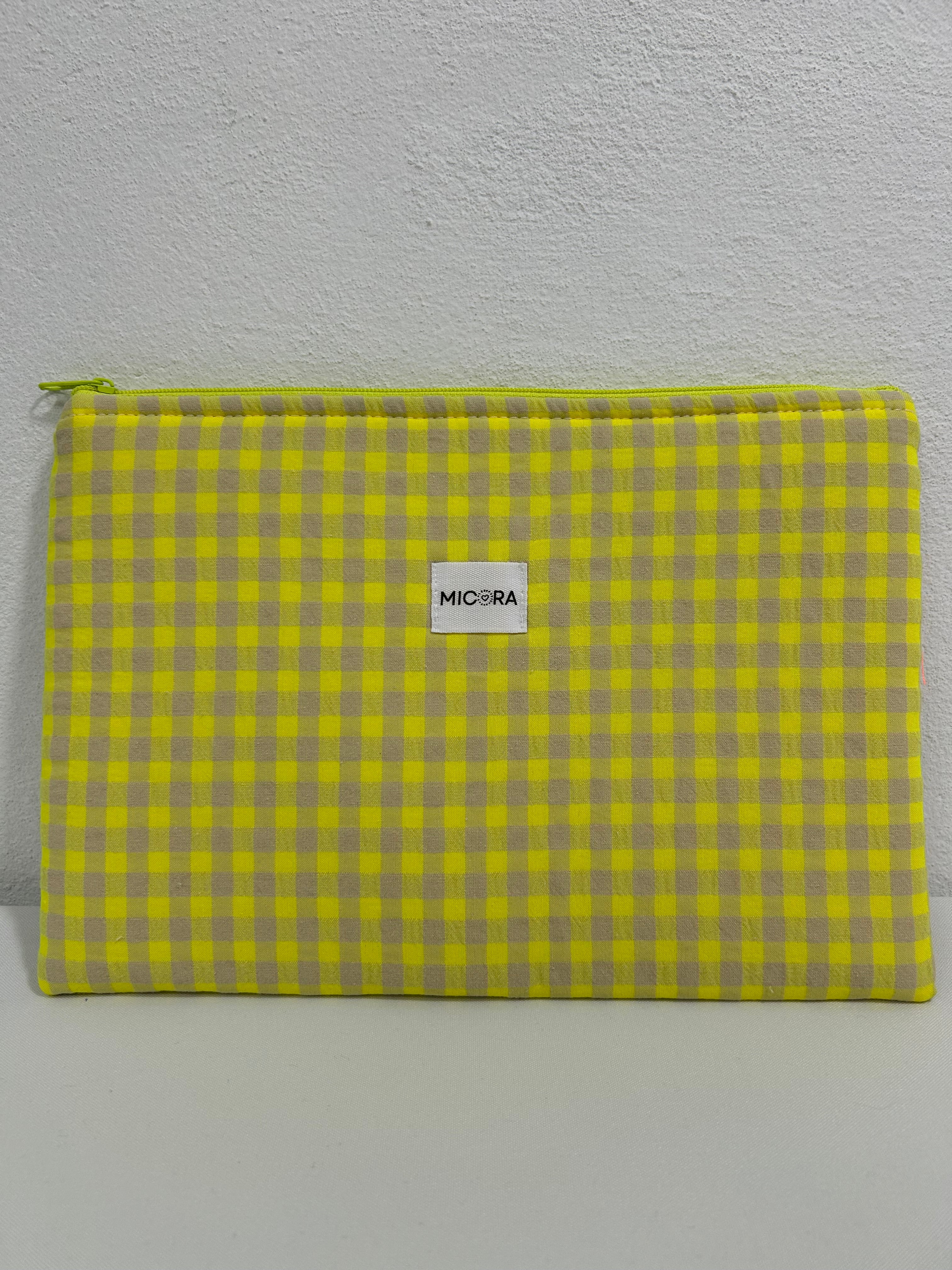 Neceser Mediano Amarillo Flúor