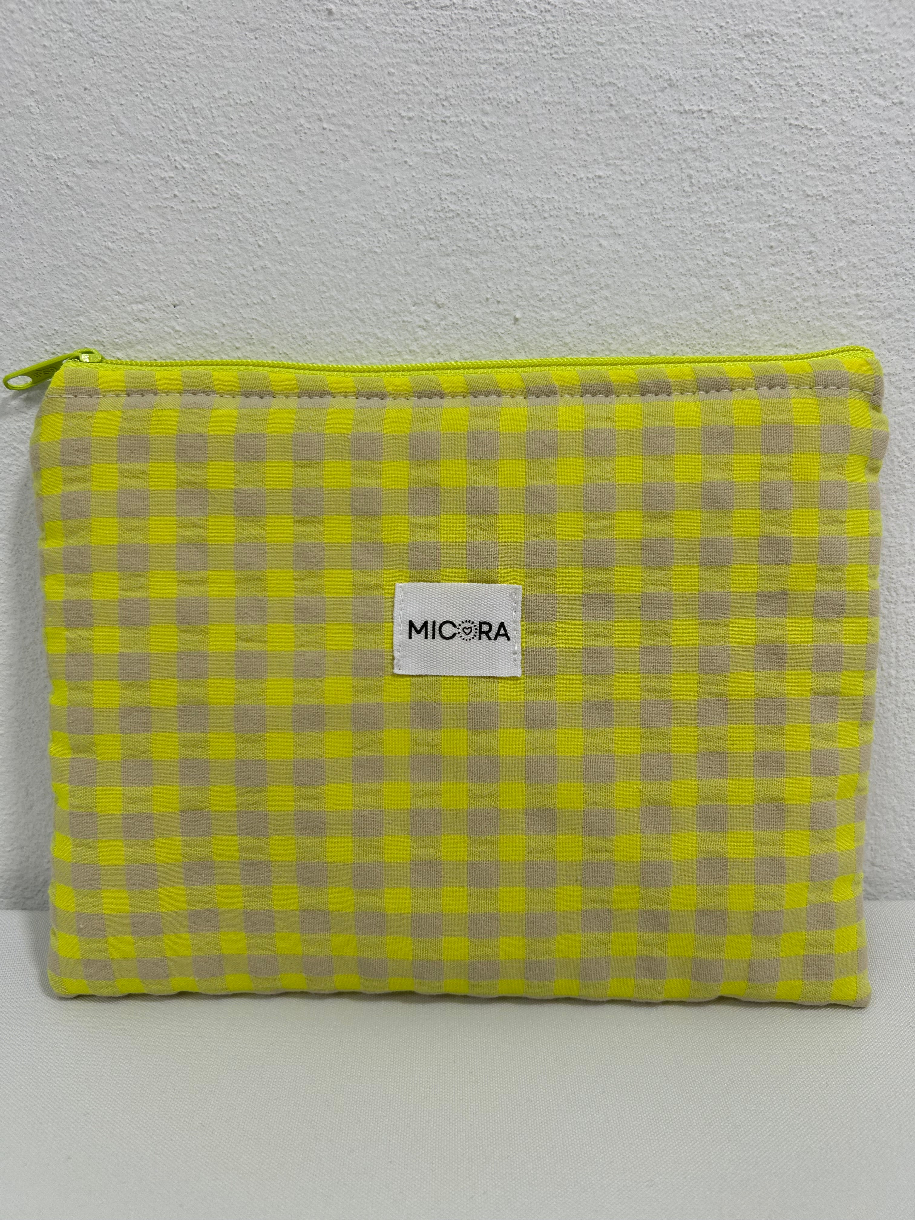 Neceser Pequeño Amarillo Flúor