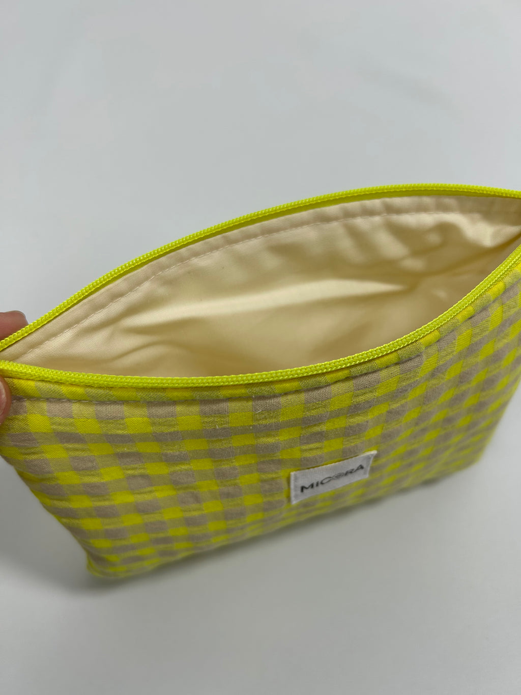 Neceser Pequeño Amarillo Flúor