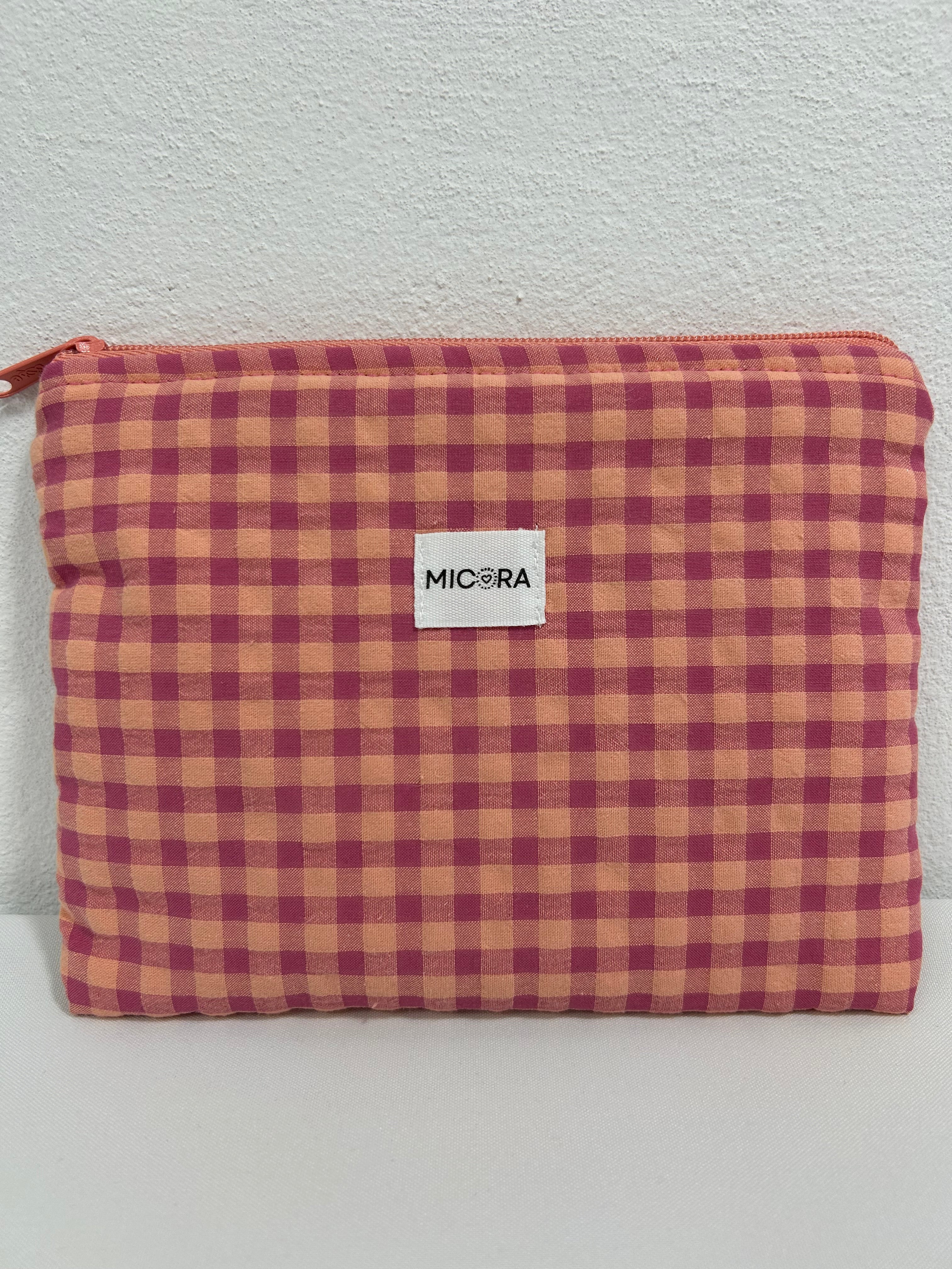 Neceser Pequeño Amarillo-Rosa