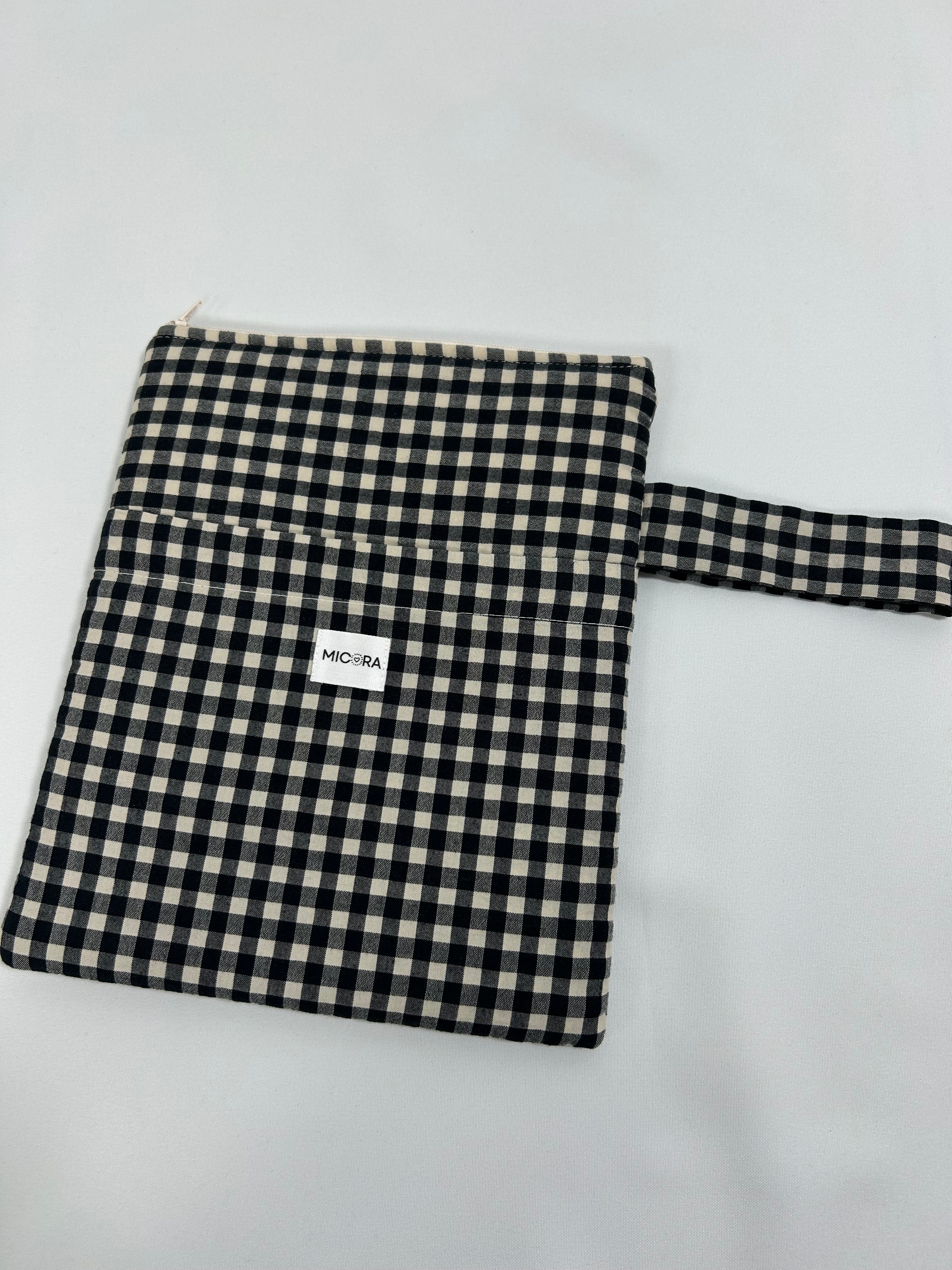 Funda Libro o Tablet Negro-Hueso