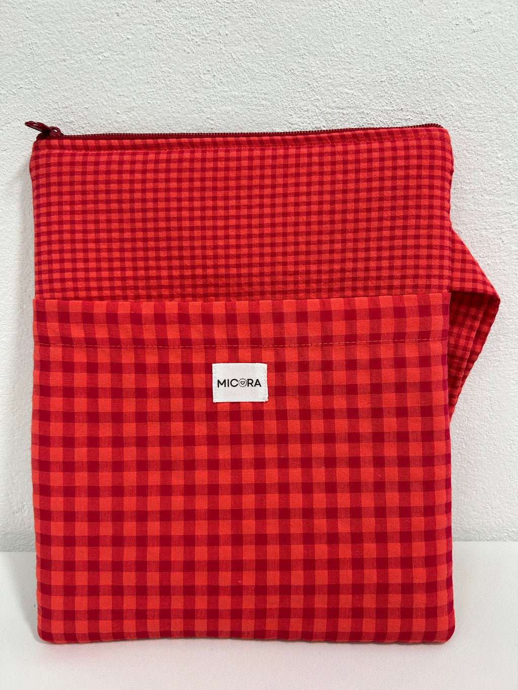 Funda Libro o Tablet Rojo-Coral