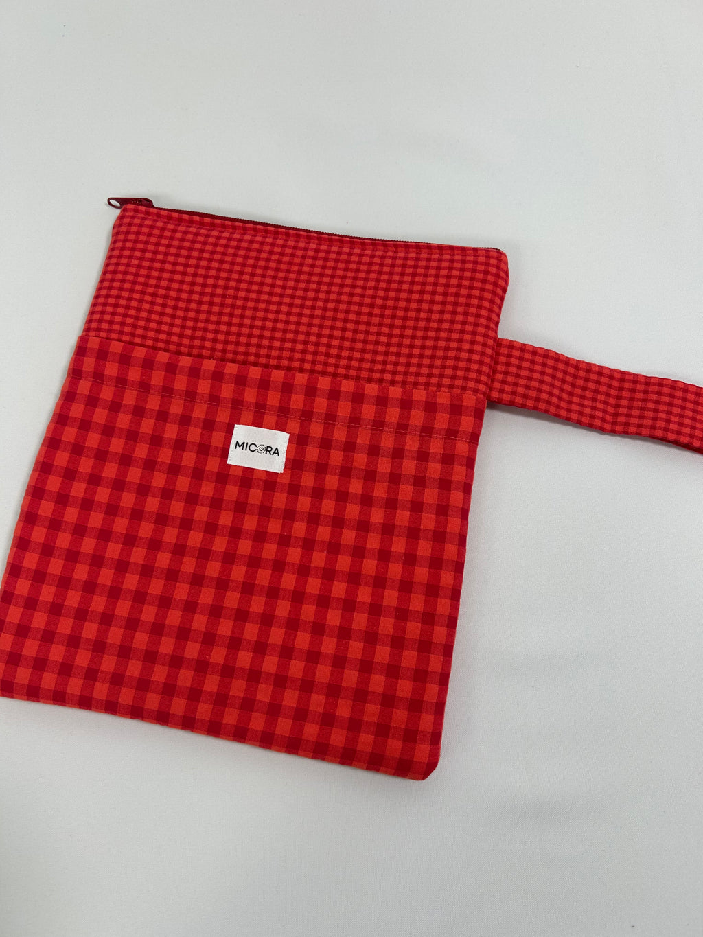 Funda Libro o Tablet Rojo-Coral