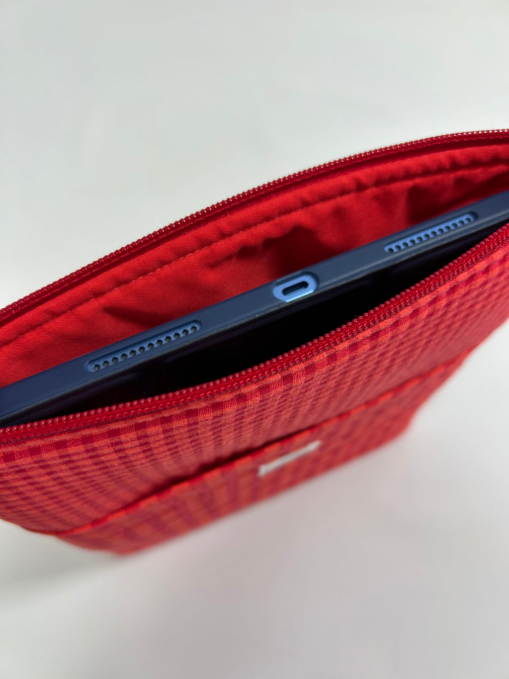 Funda Libro o Tablet Rojo-Coral