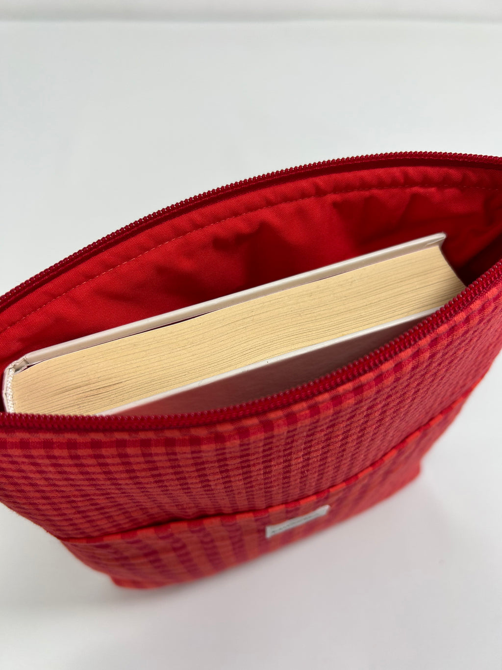 Funda Libro o Tablet Rojo-Coral