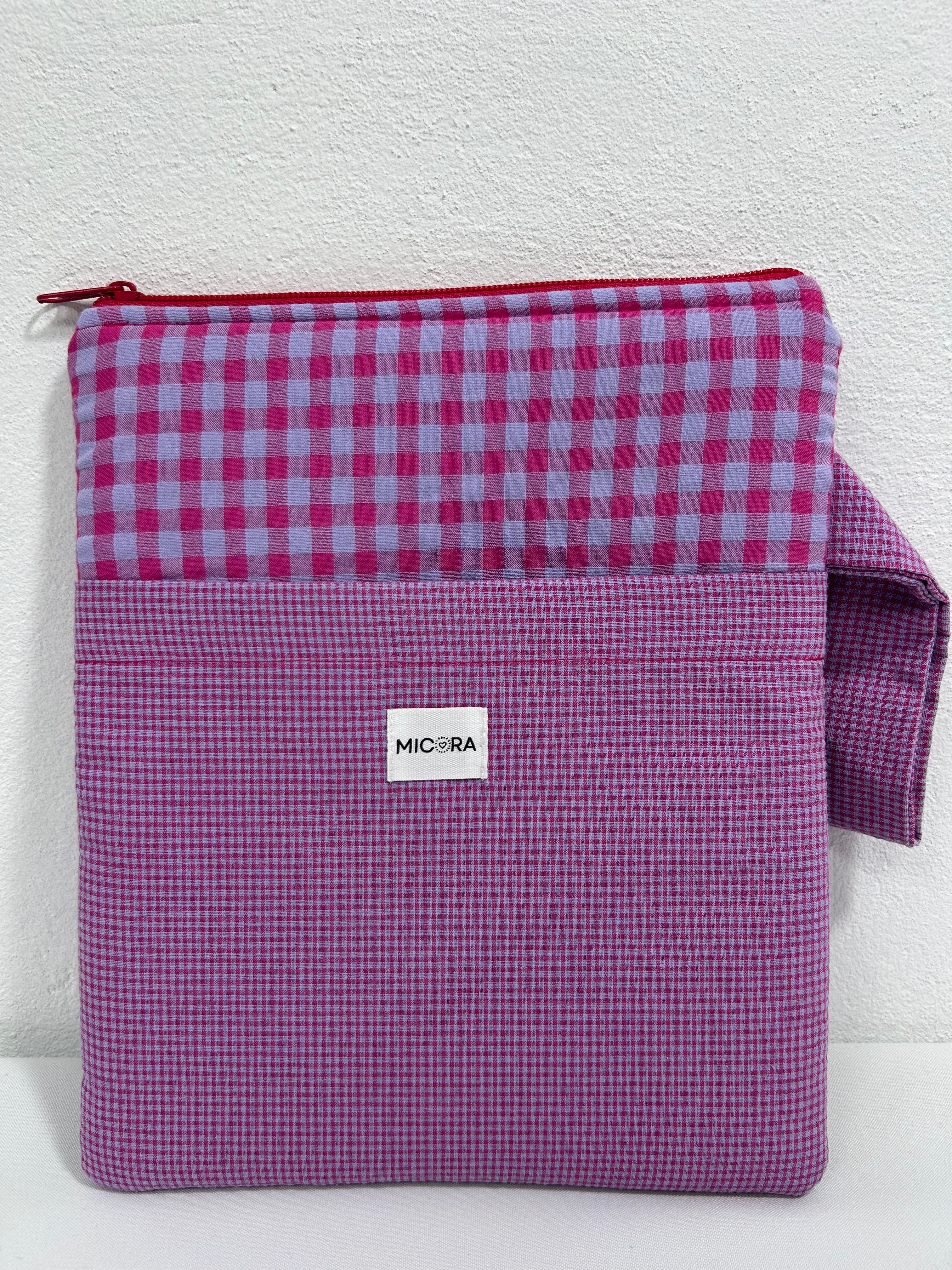 Funda Libro o Tablet Malva-Fucsia