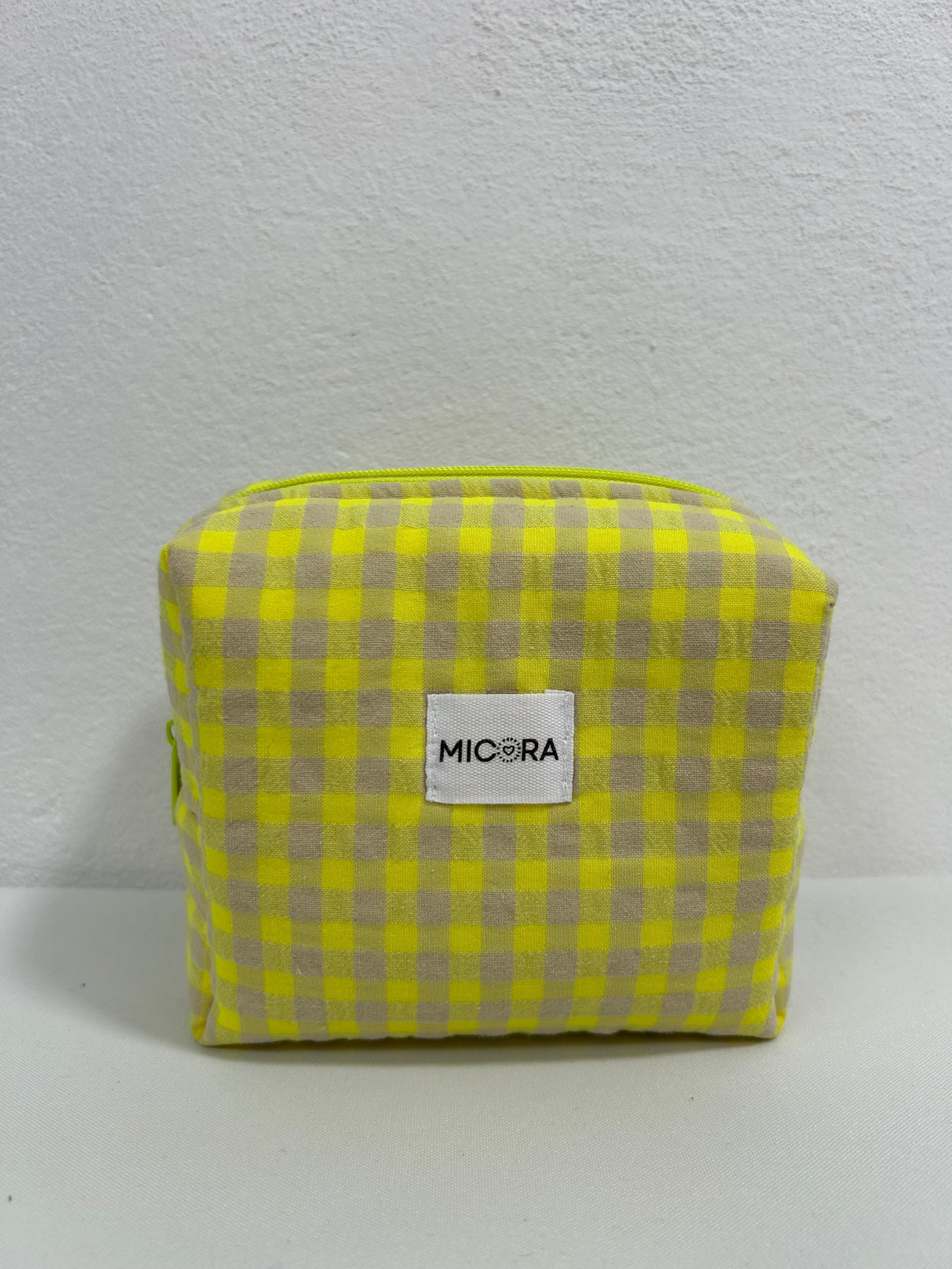 Neceser Calma Mini Amarillo Flúor