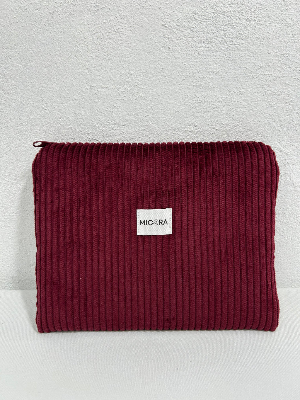 Neceser Pequeño Pana Granate