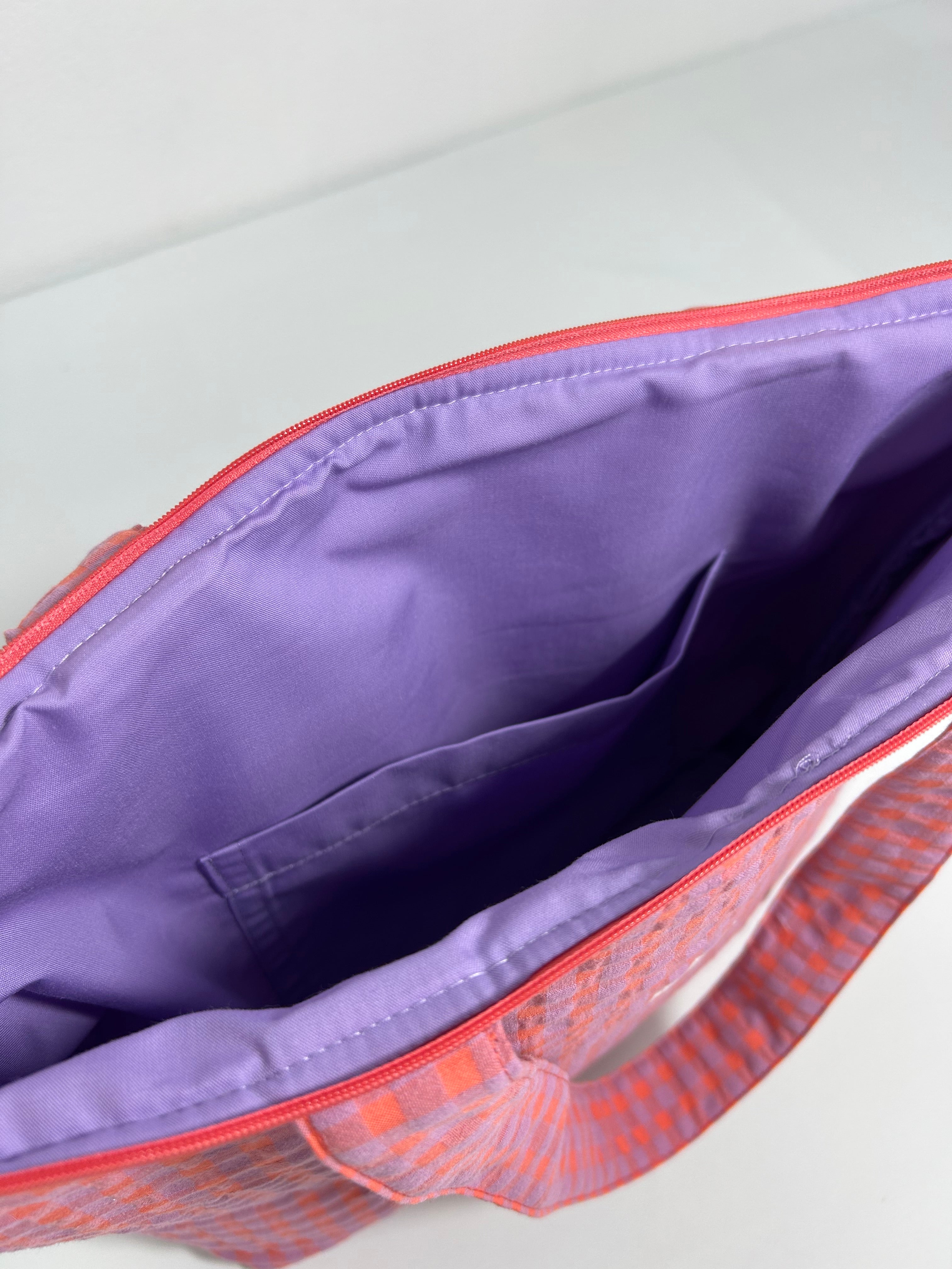 Bolso Mar Lila-Coral